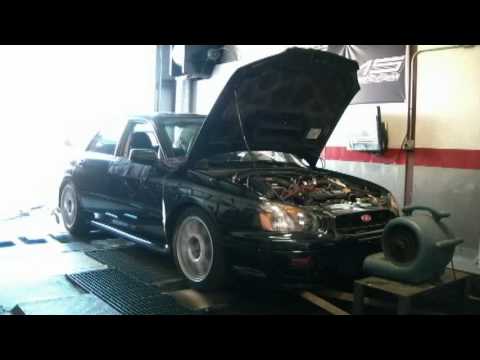 AMS Subaru V-band Turbo kit dyno video - AMS Performance