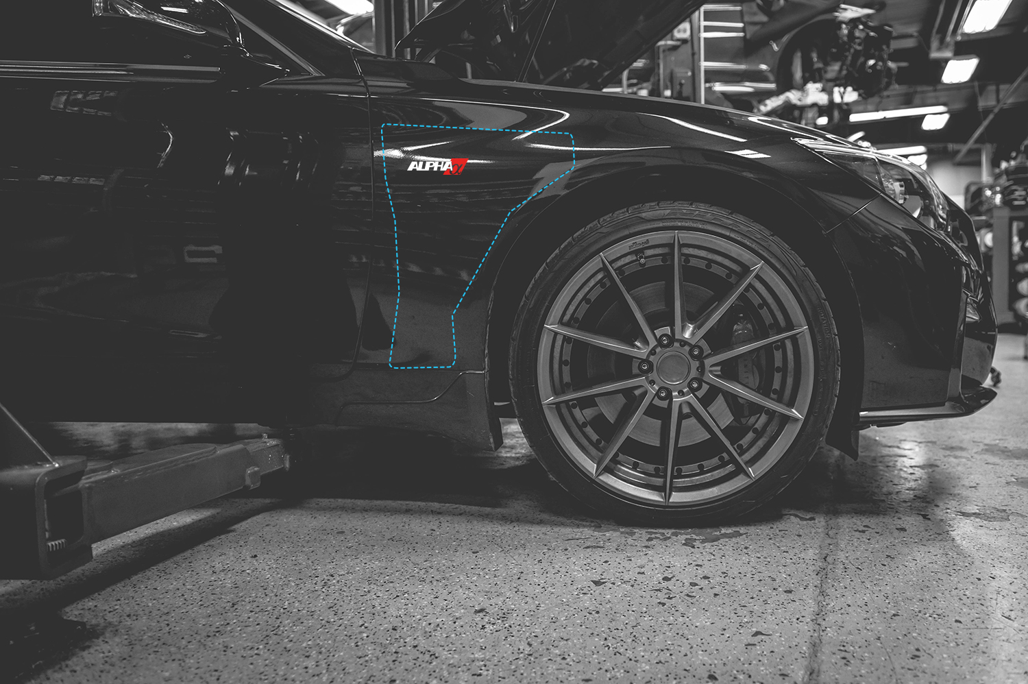 Q50 Q60 Red Alpha Auxiliary Intercooler Tank AMS Performance