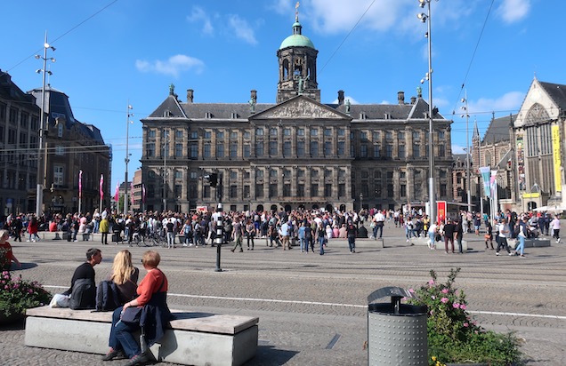 Live Webcam Amsterdam Netherlands Dam Square & Red Light District