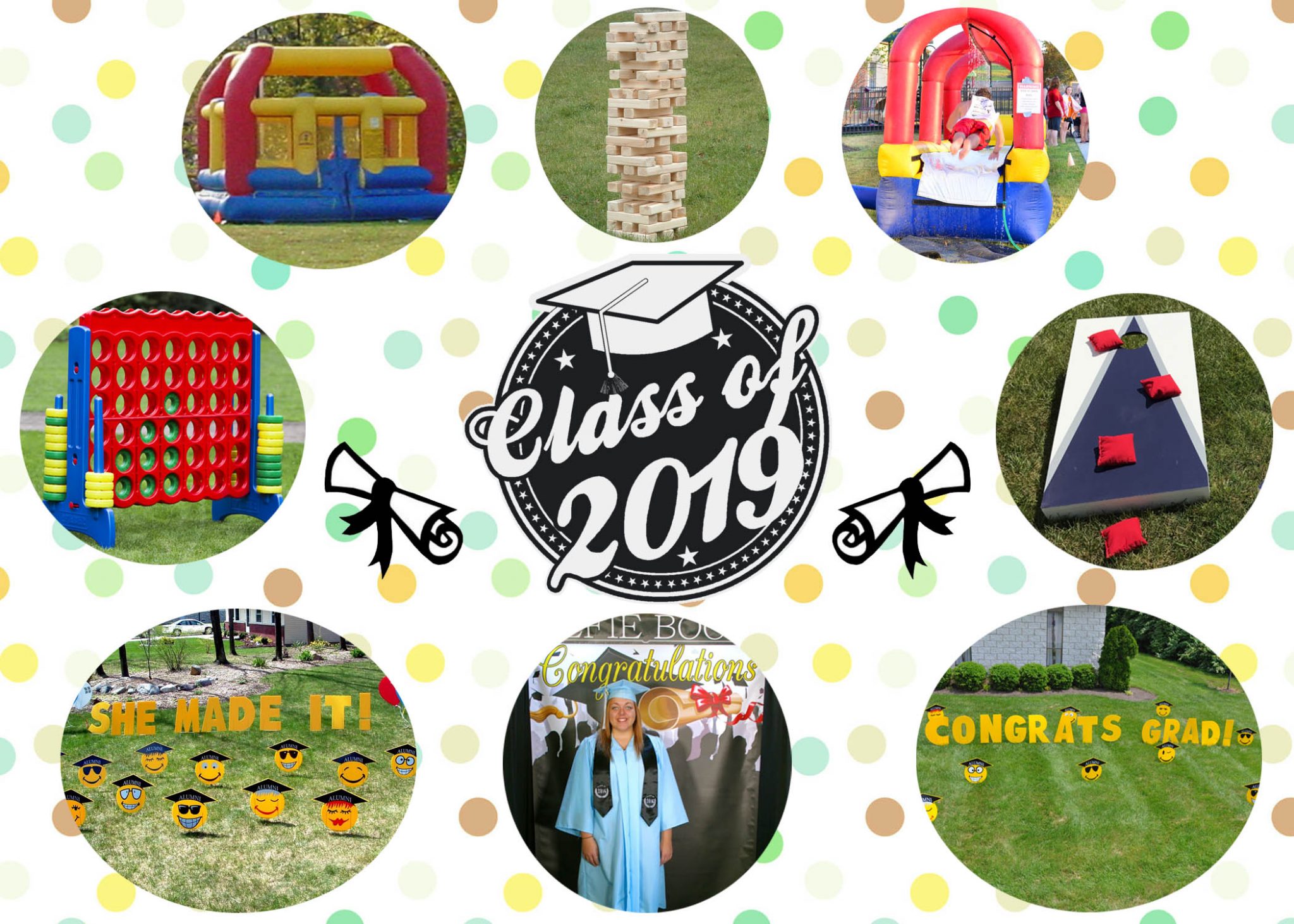 Cincinnati 2019 Graduation Party Rentals Cincinnati A1 Amusement