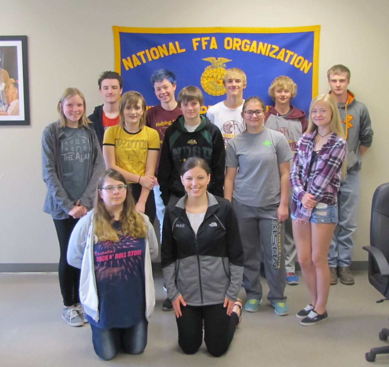 AMVC visits Westhope High School AMVC