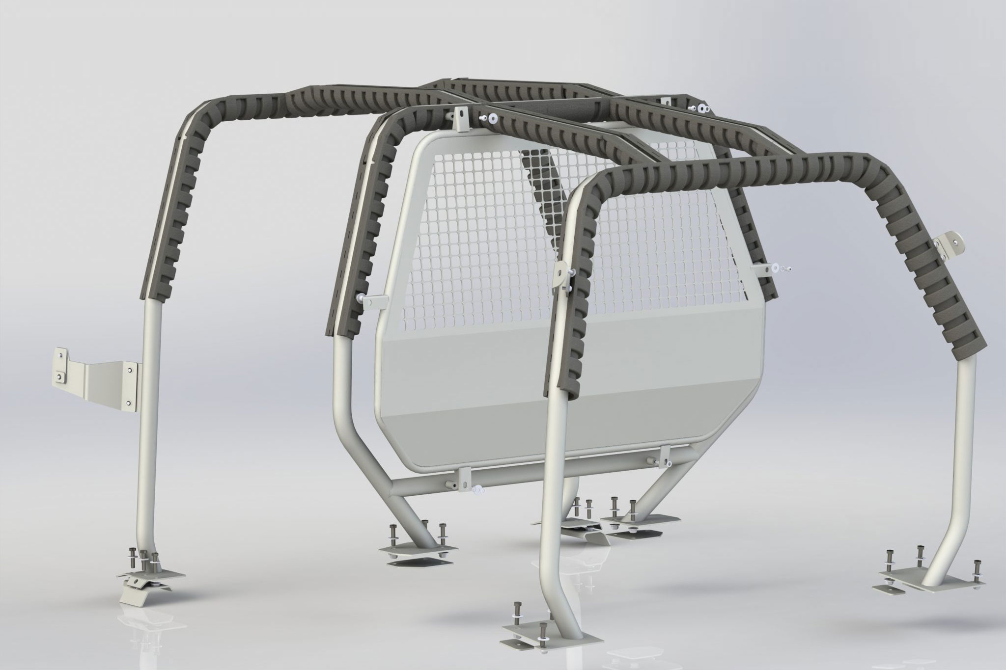 Internal ROPS Allsafe Mine Vehicle Equipment