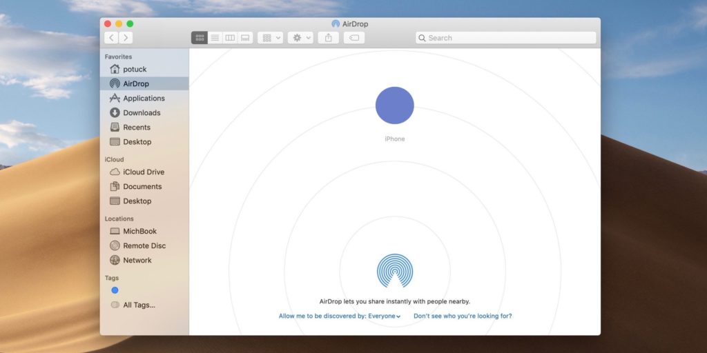 iPhoneからAirDropで写真やドキュメンを他のAppleデバイスに転送する方法 Around Mobile World