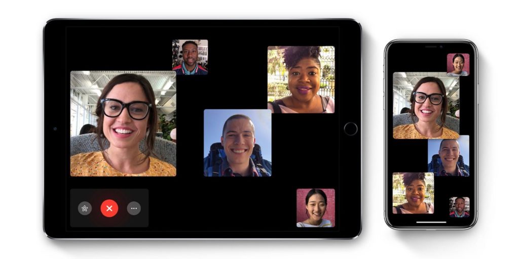 iPhoneとiPadのFaceTimeでグループ通話するときビデオ映像の移動を止める方法 Around Mobile World