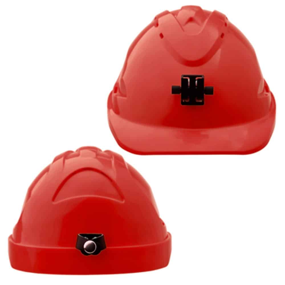 Pro Choice Safety Gear V9 Hard Hat Vented + Lamp Bracket Pushlock