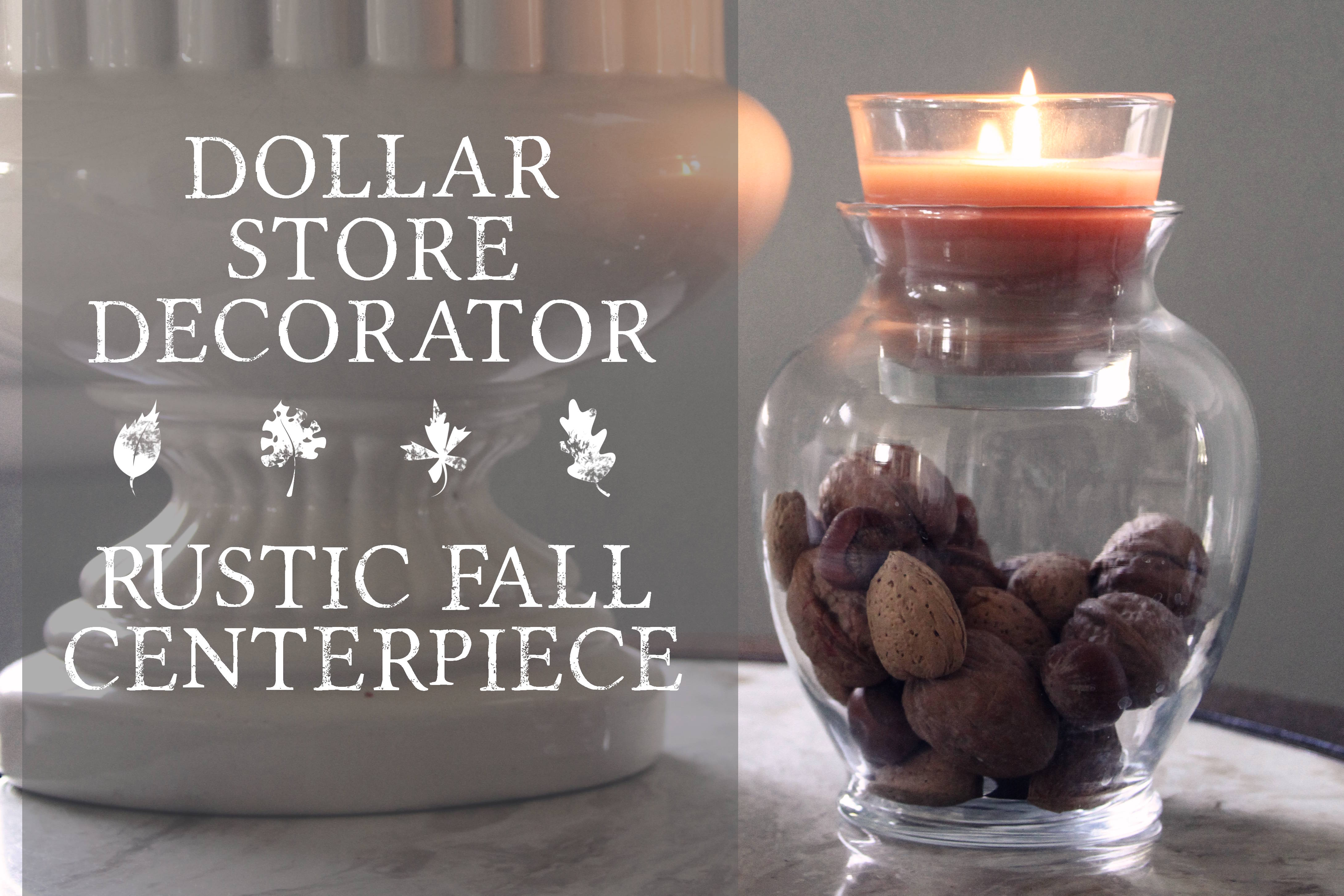 Dollar Store Hack {fall centerpiece} amy allender {dot} com