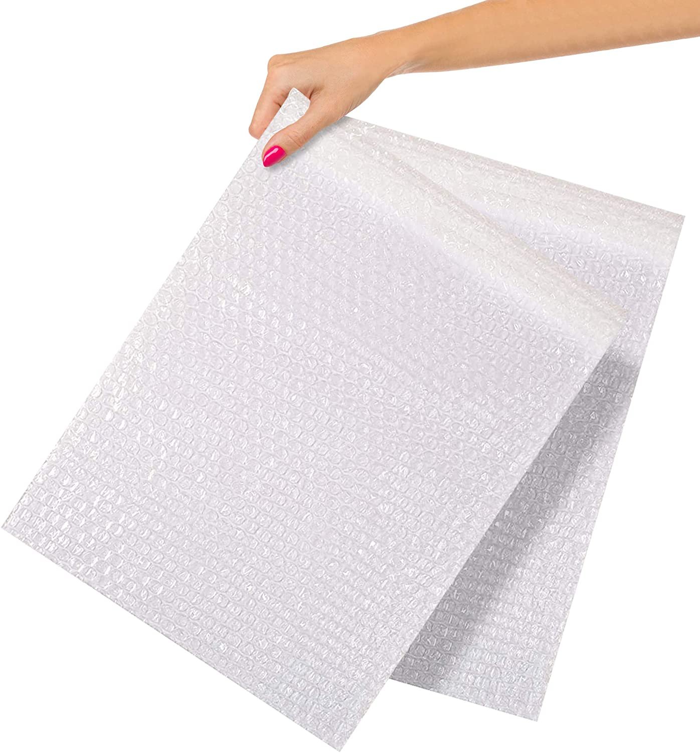 👉 Buy Clear Bubble Wrap Bags 12" x 15.5" SelfSeal Pouches