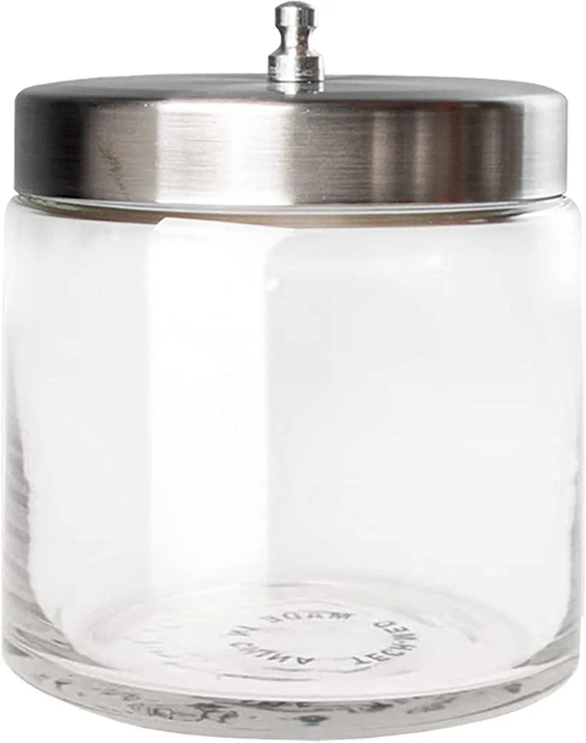 Buy Clear Dressing Jars 3" x 3" Sundry Jars /w Steel Lid