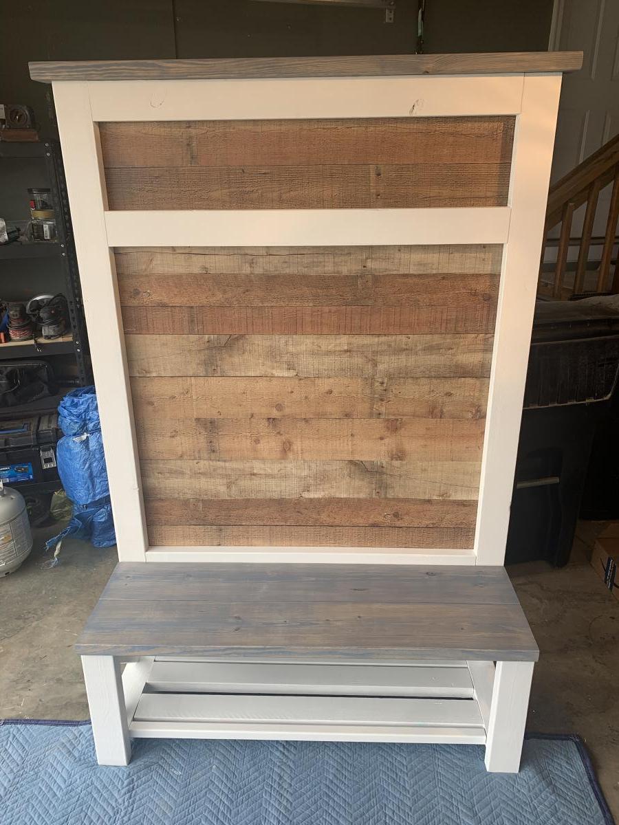 Rustic X Hall Tree Ana White