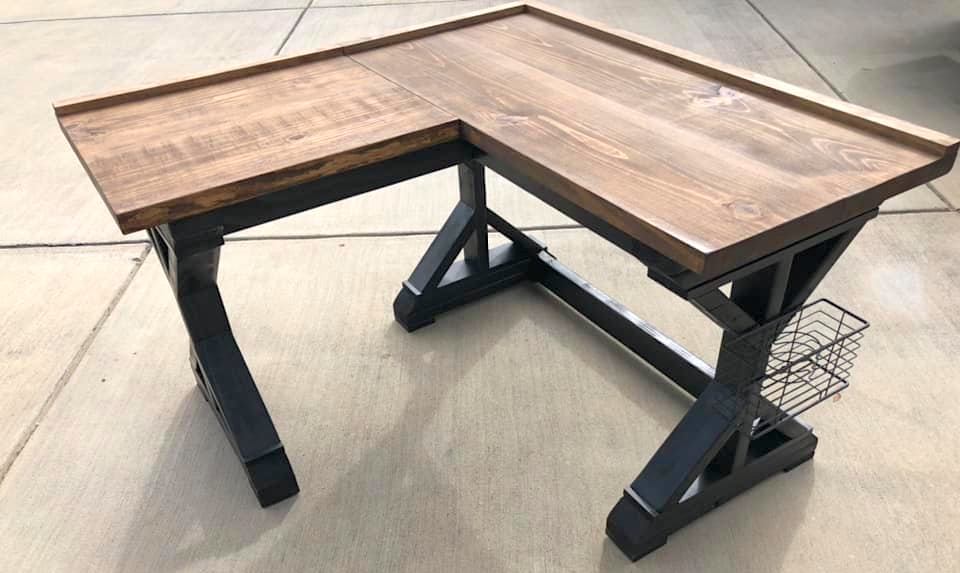 Fancy X Corner Desk Ana White