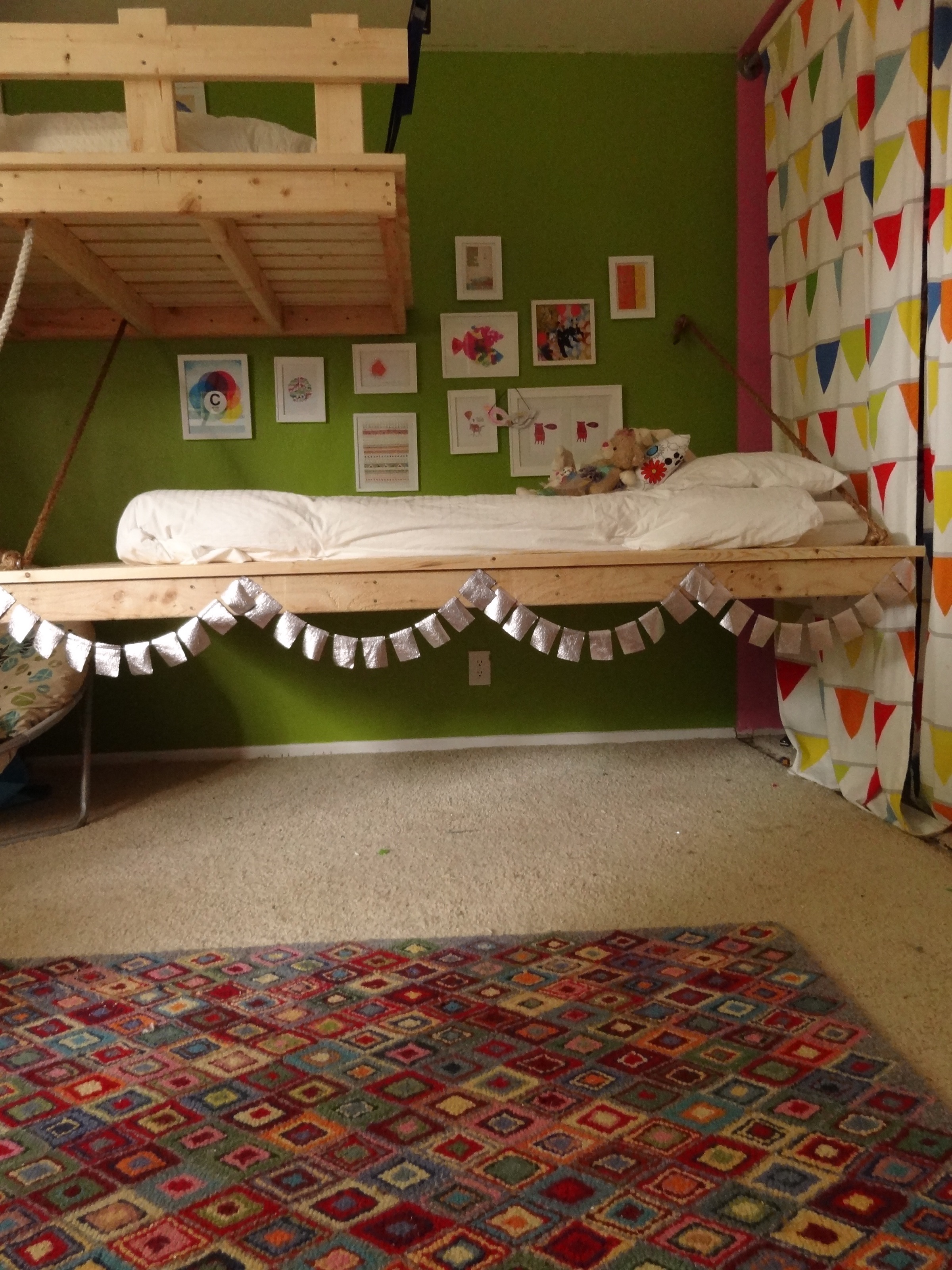 Hanging Beds for Our 3 and 5YearOlds! Ana White Woodworking Projects