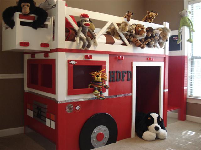 Ana White Fire Truck Bed DIY Projects