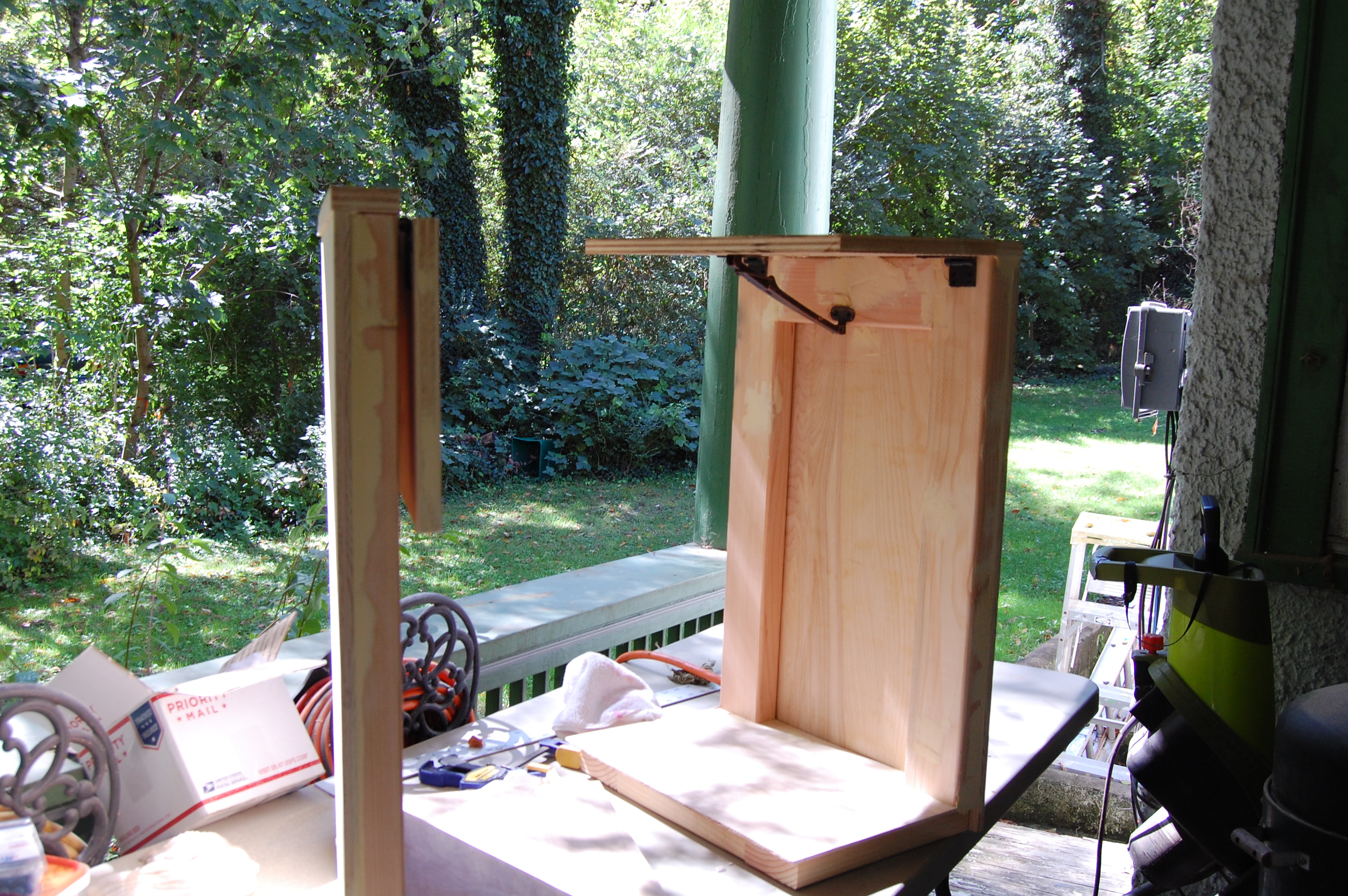 Ana White drop leaf sofa table DIY Projects