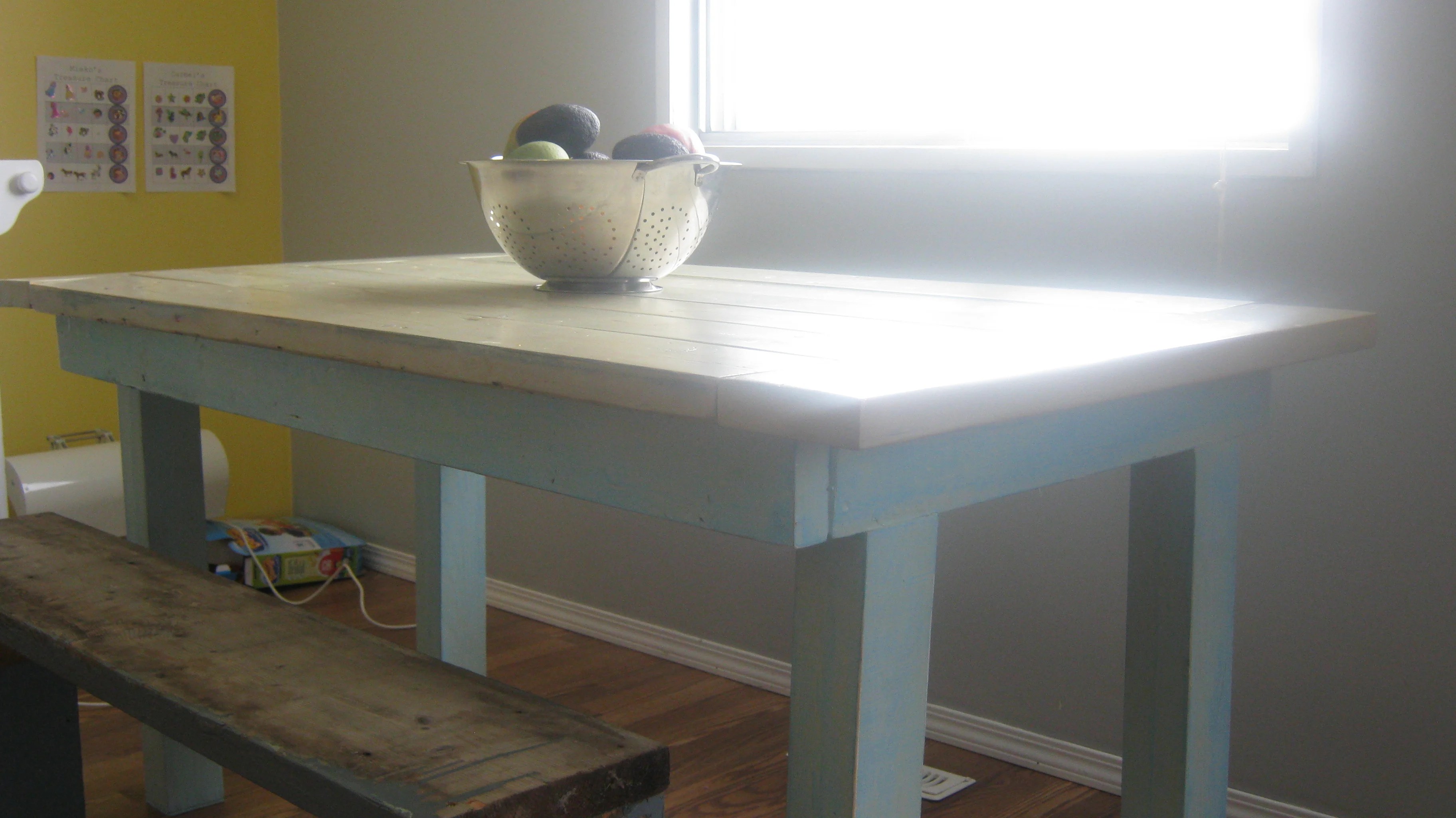 Farmhouse Table No Pocket Holes Plan Ana White