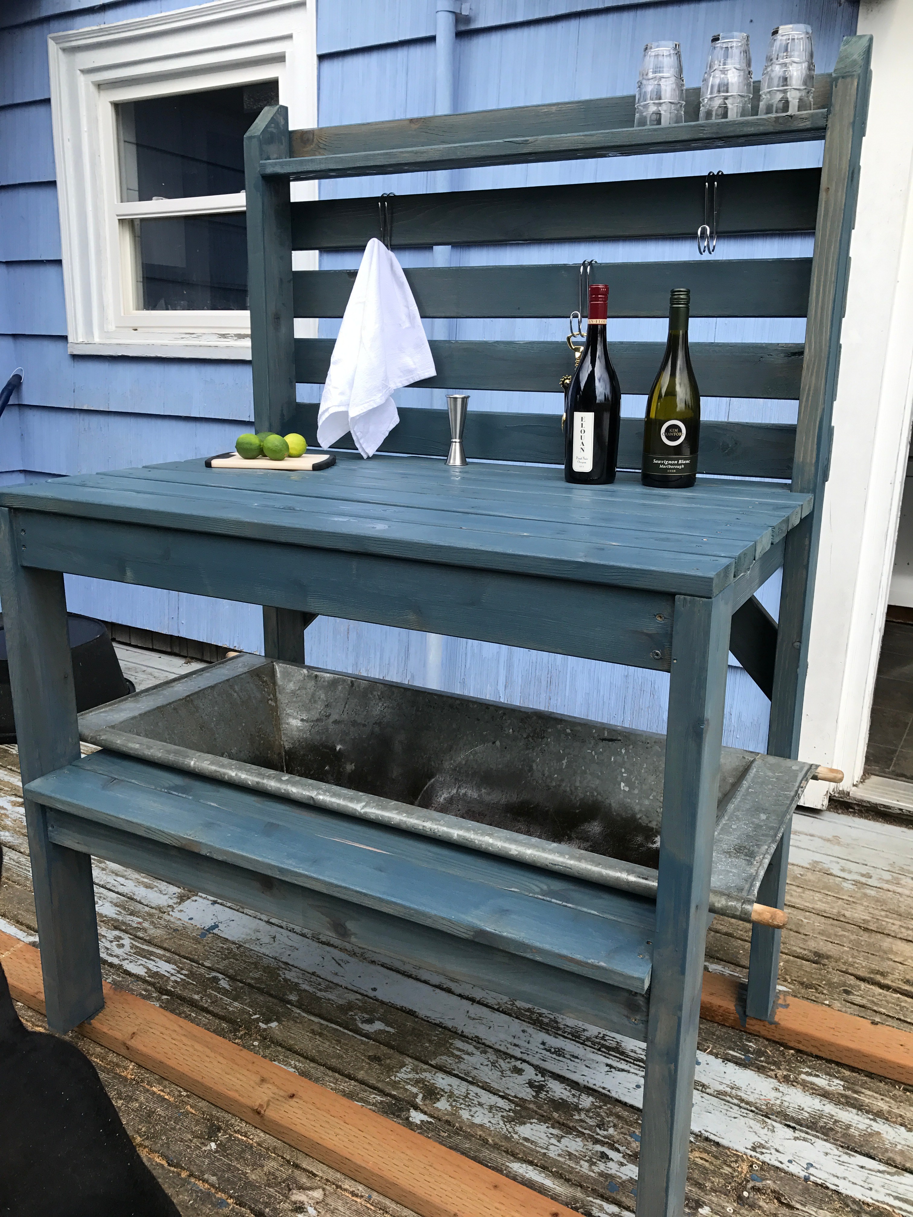 Ana White Potting bench or outdoor bar? DIY Projects
