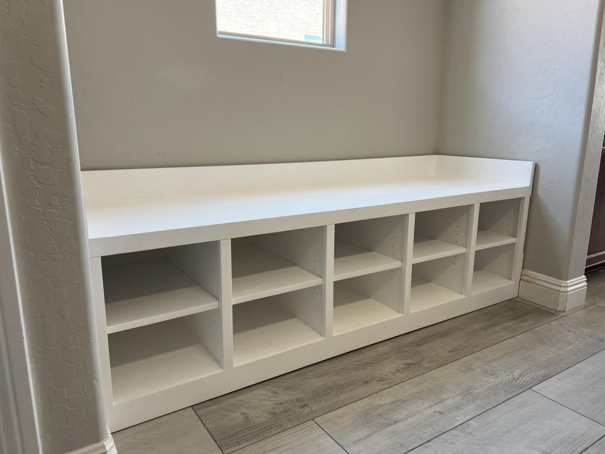 Modified Essential Entryway Bench Ana White