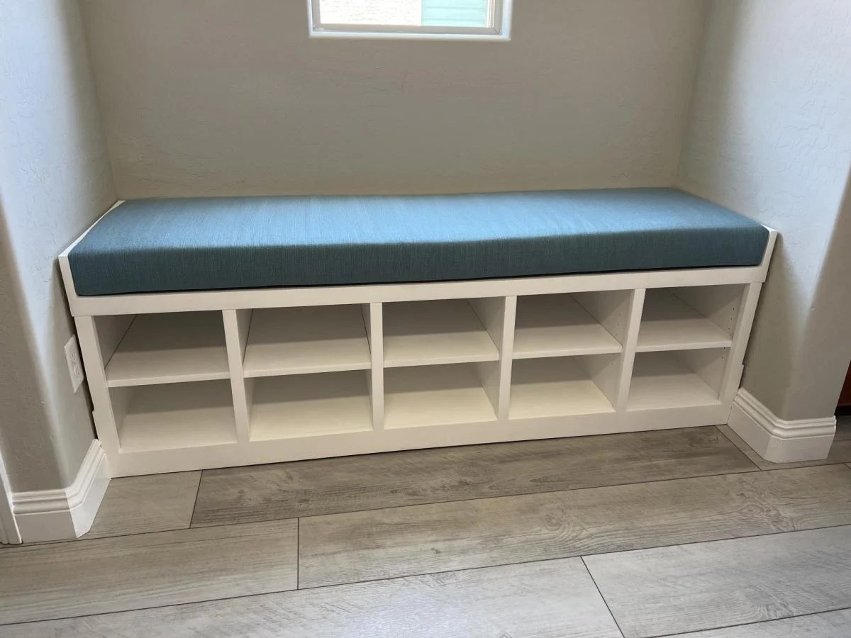 Modified Essential Entryway Bench Ana White