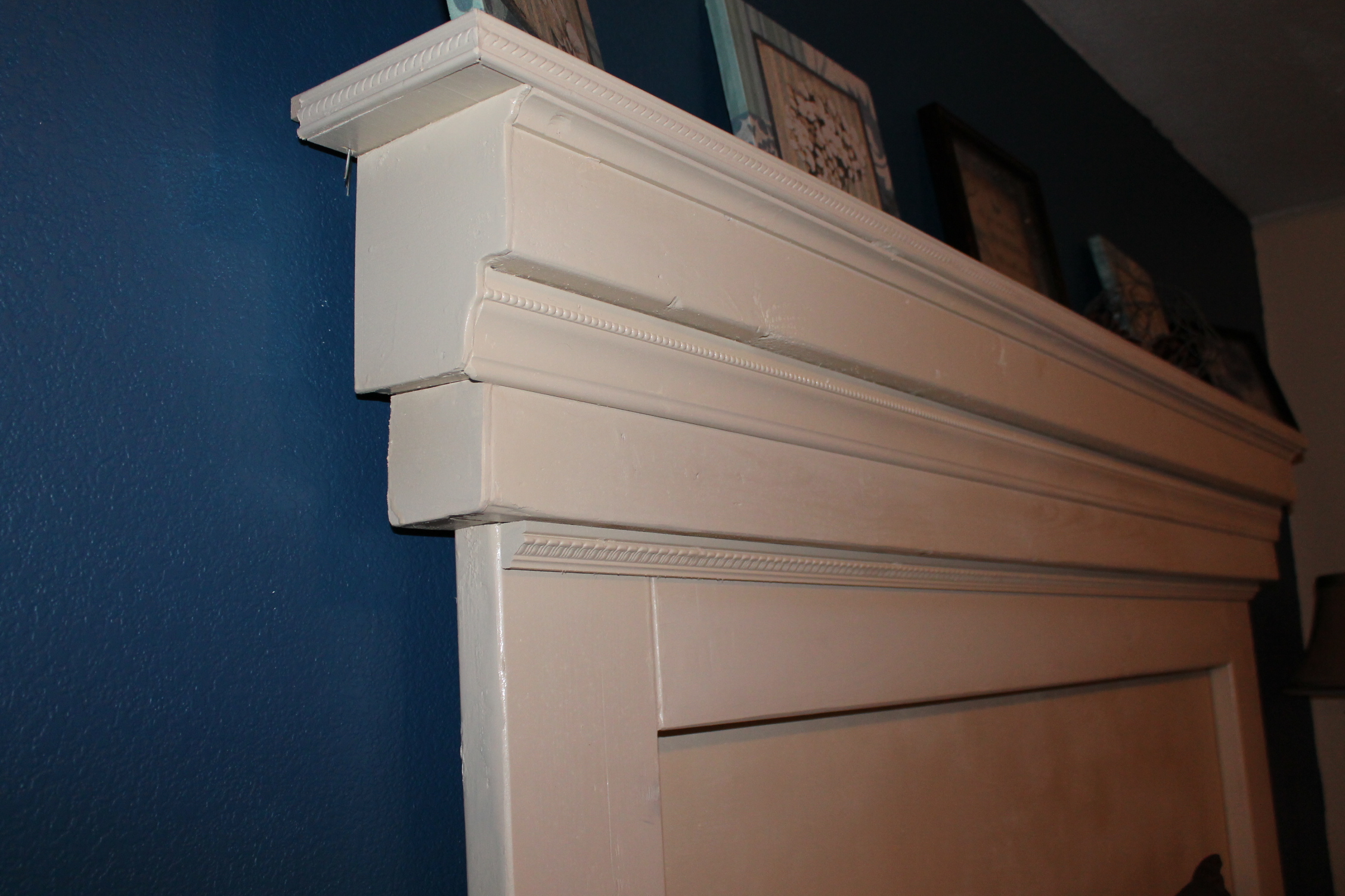 Ana White Mantel Moulding Headboard with Variations DIY Projects