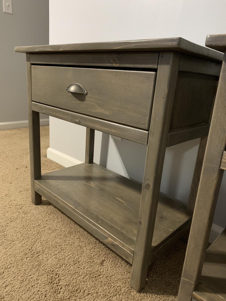 Rustic Side Tables Ana White