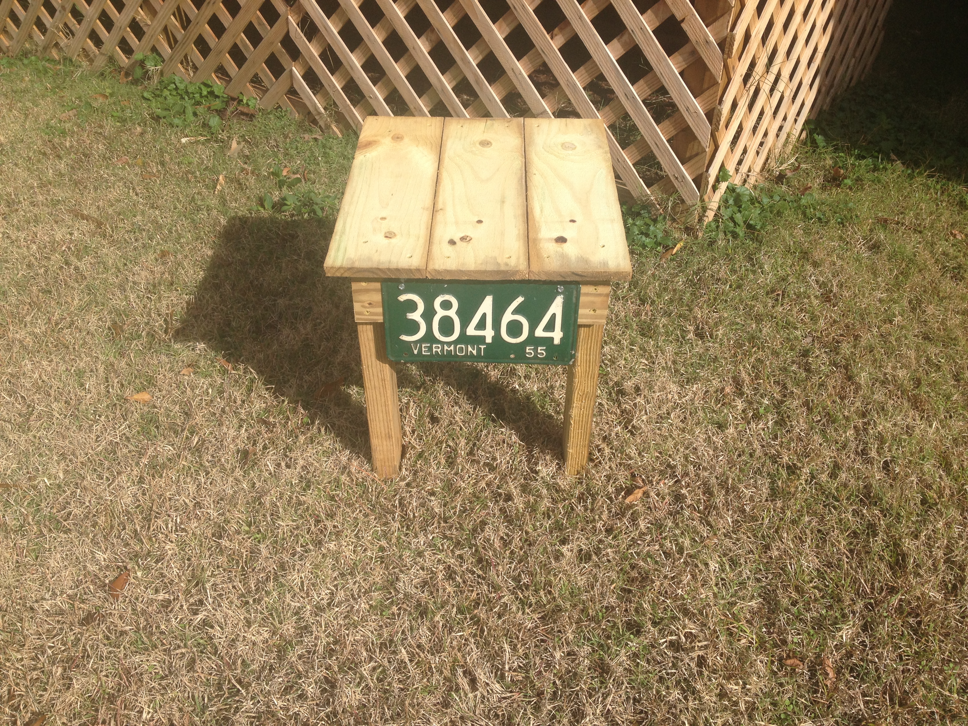 Outdoor coffee table and side tables Ana White