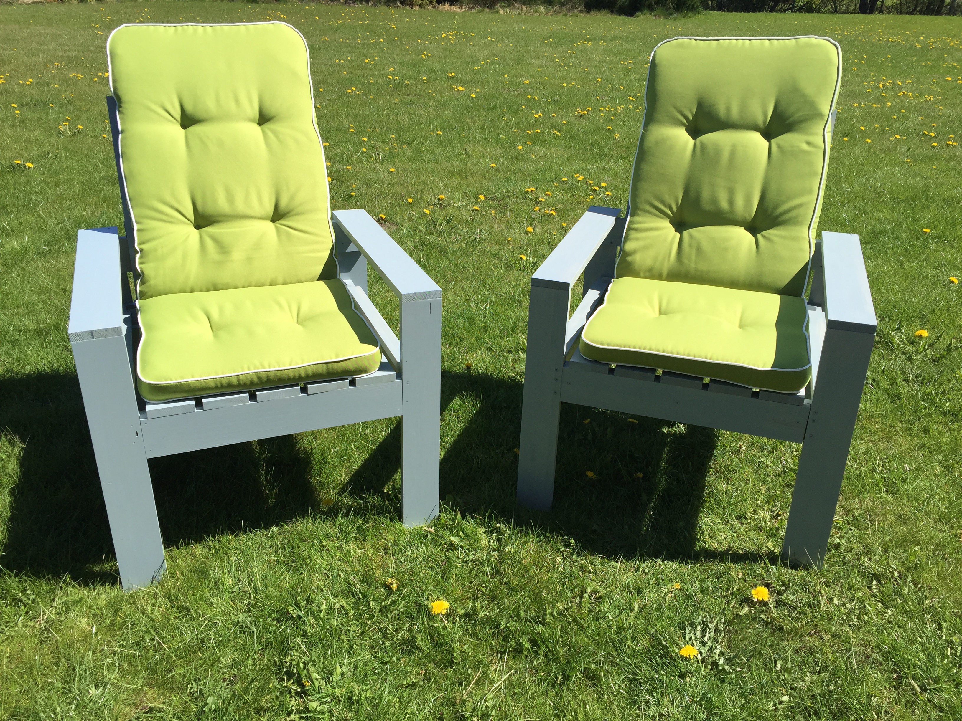 Ana White Lounge chairs DIY Projects