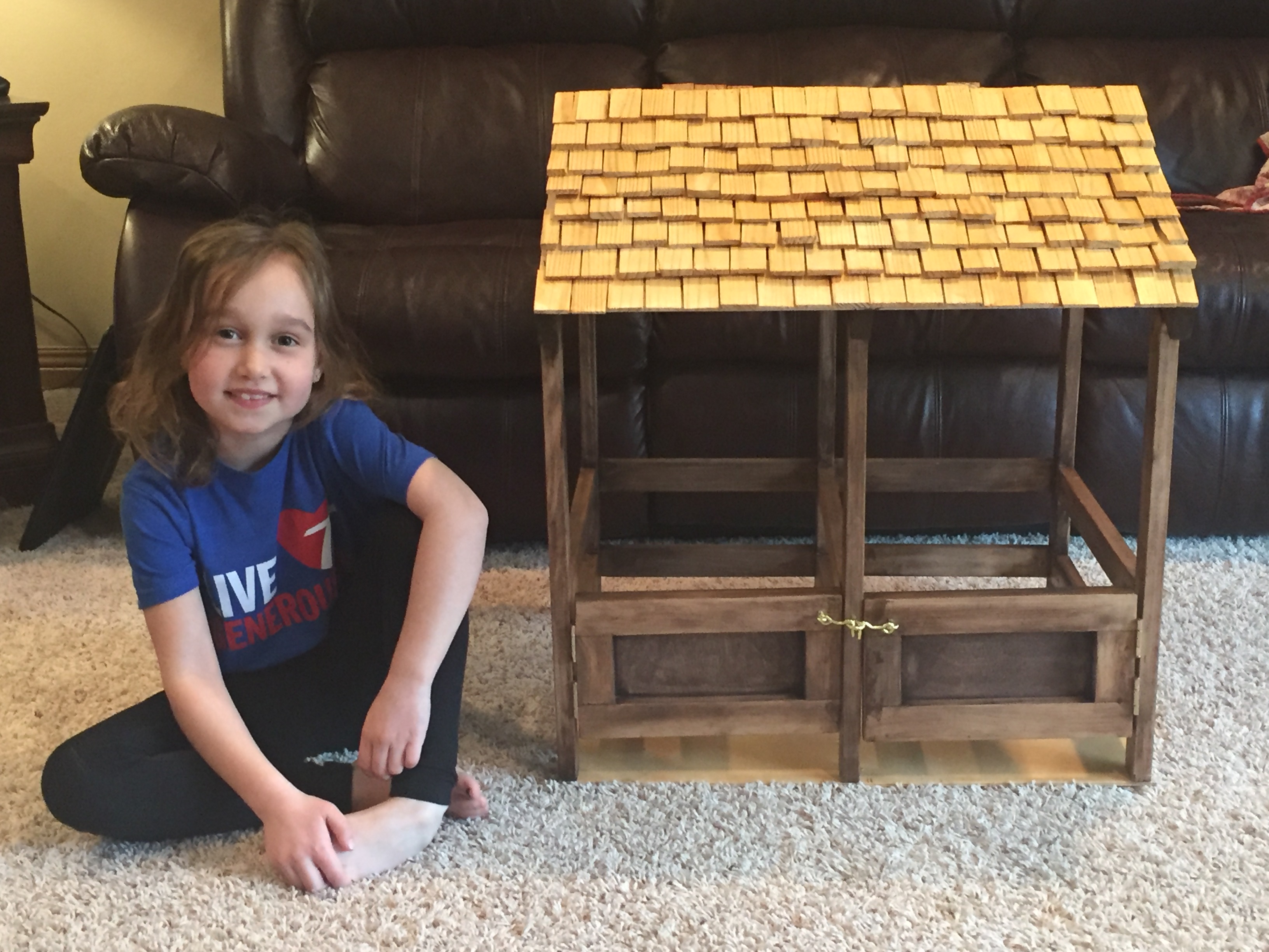 Ana White American Girl Doll Horse Stable DIY Projects