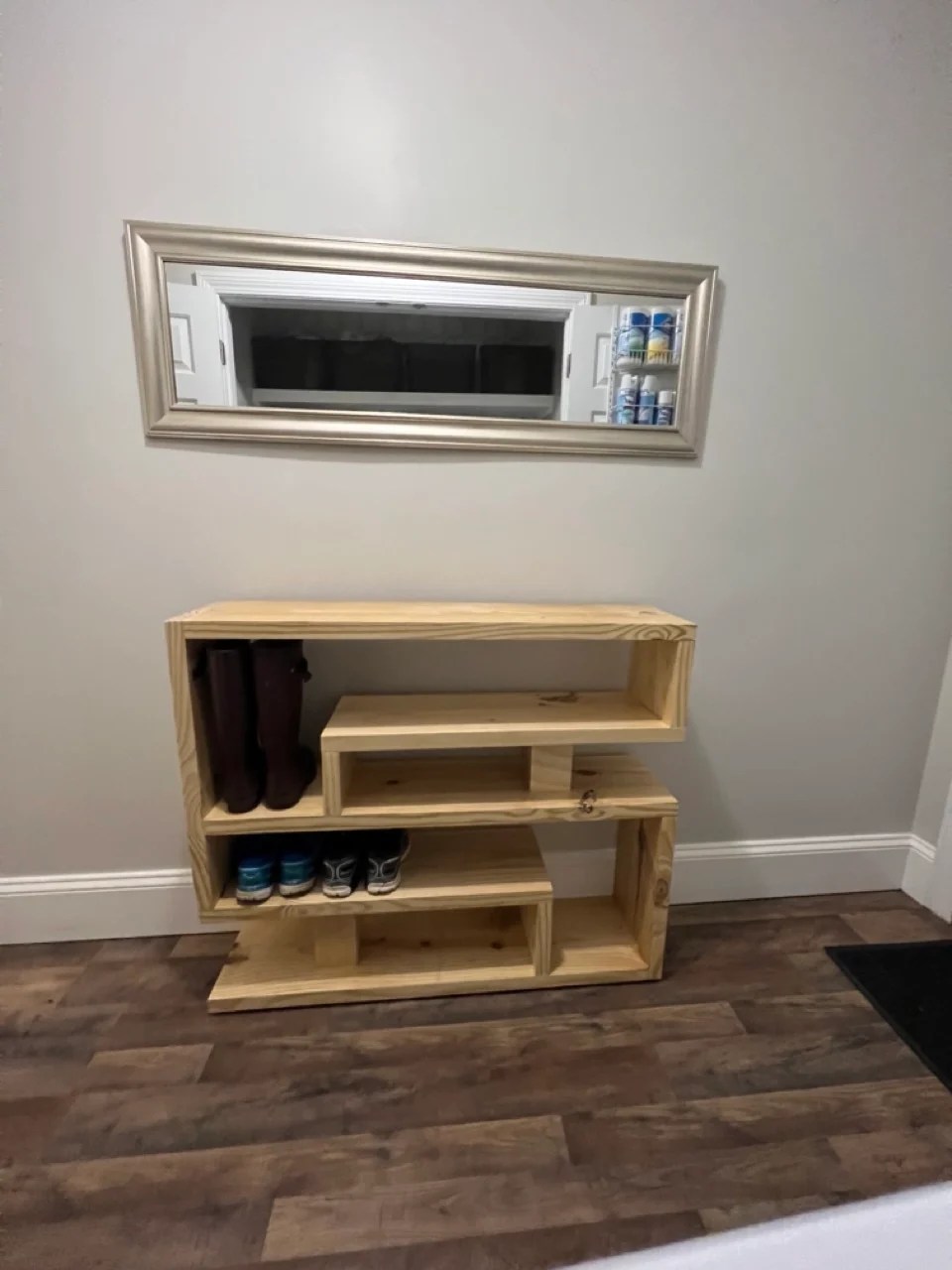 Entryway Table Shoe Rack Bench Ana White