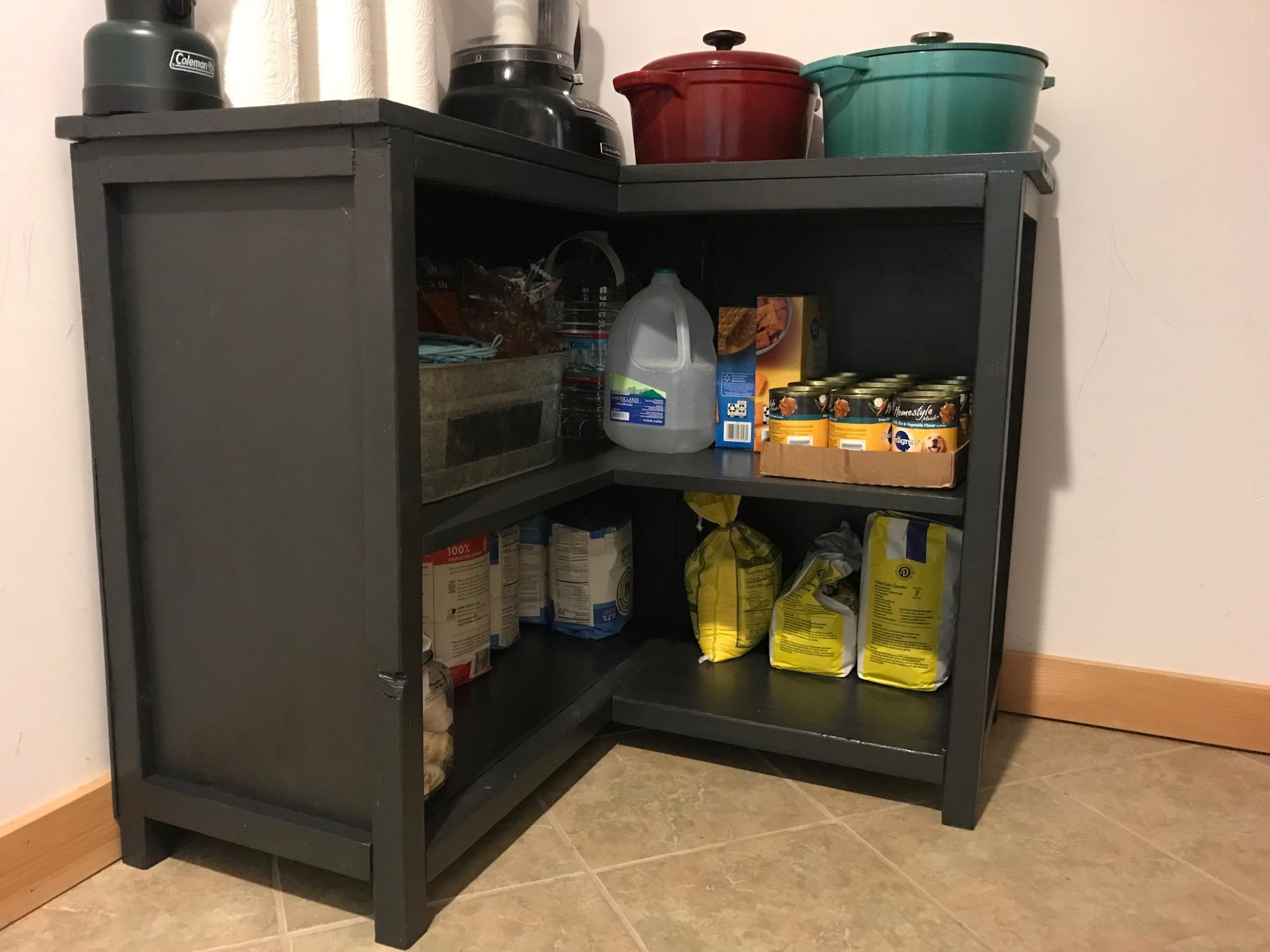 Around the Corner Bookshelf Updated Plans Ana White