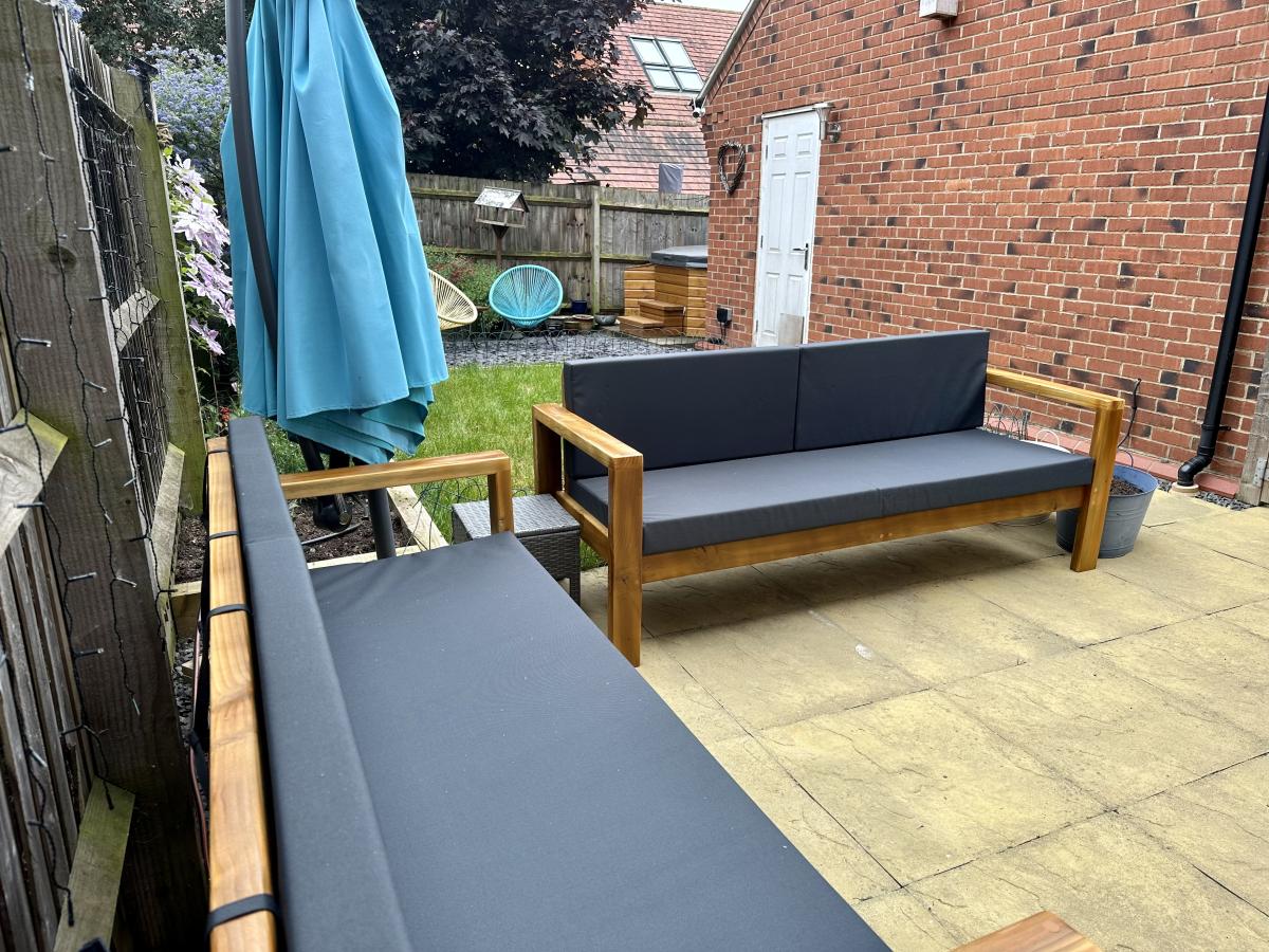 Outdoor sofas Ana White