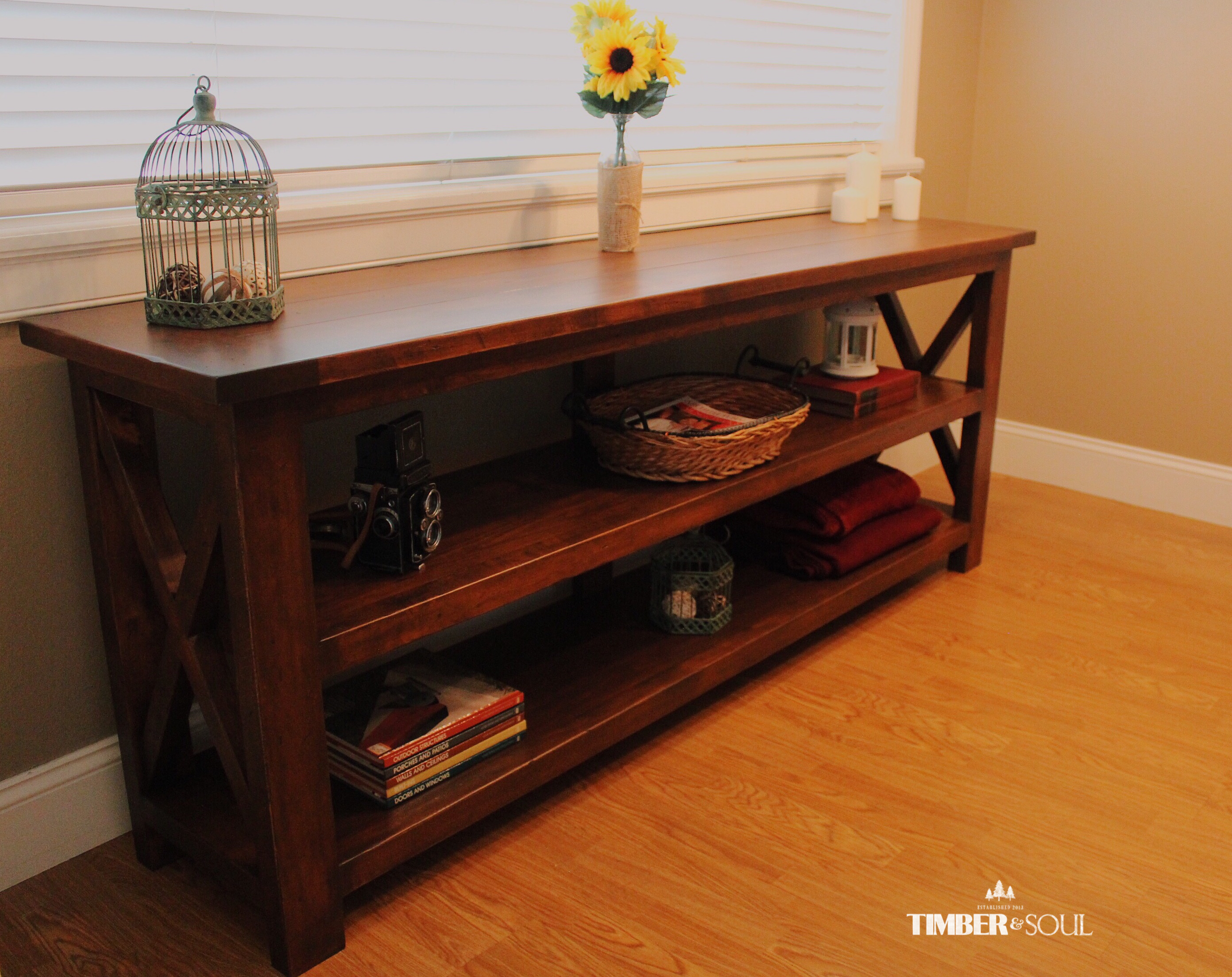 Console table Ana White