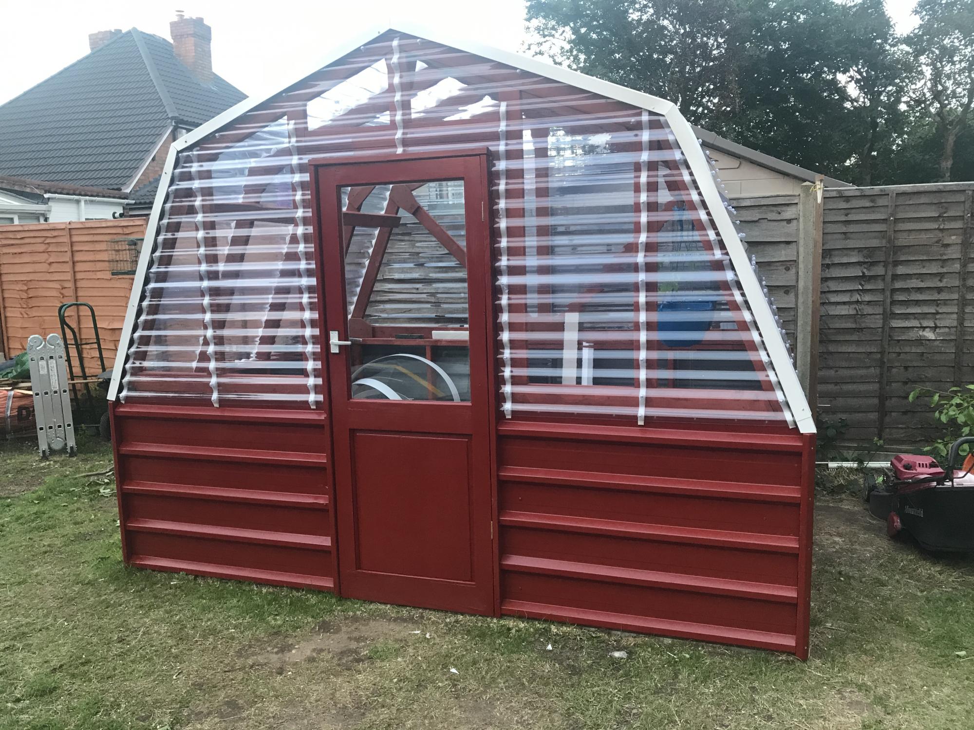 Barn Style Greenhouse Ana White