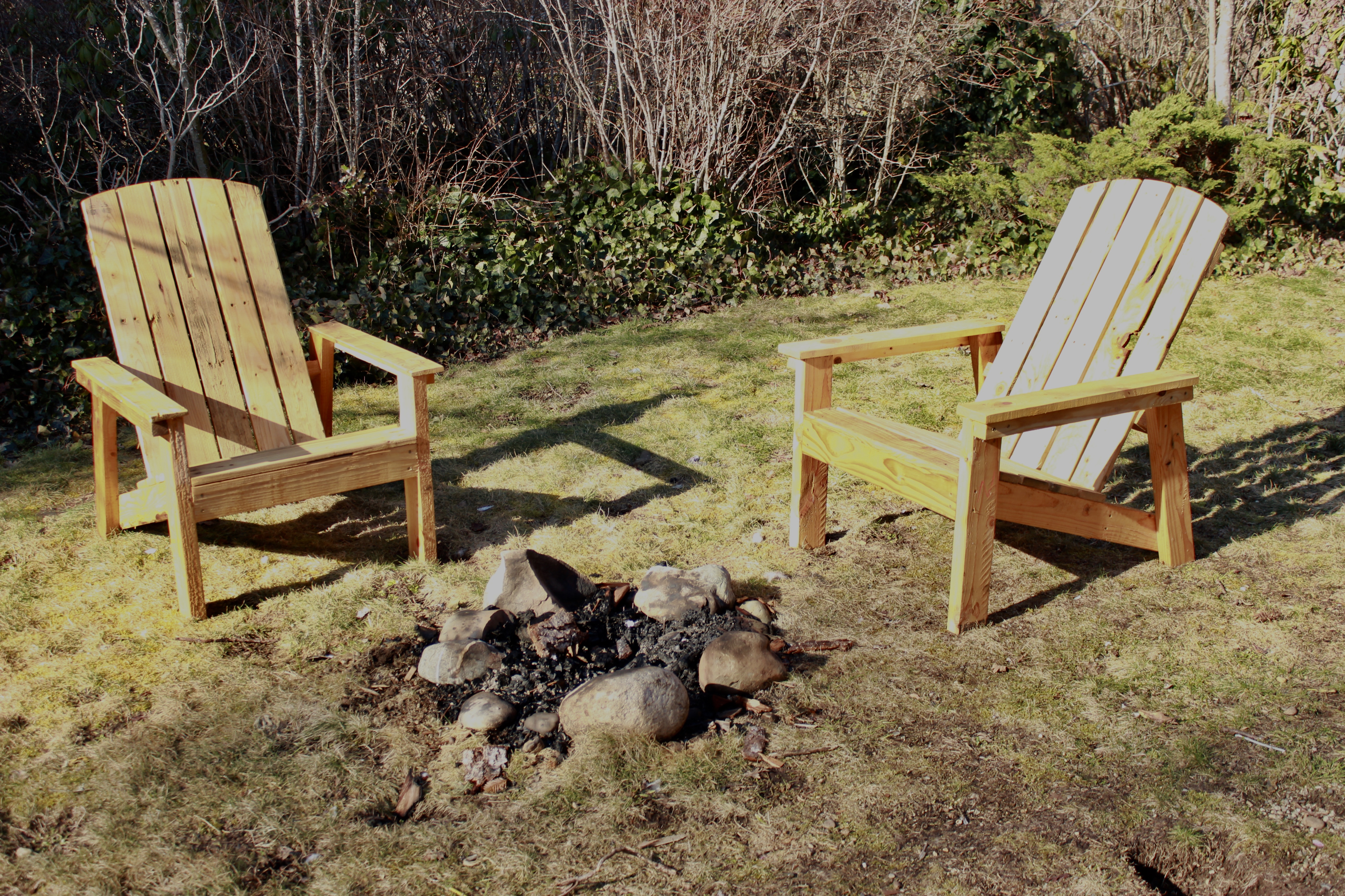 Adirondack chair from Pallets | Ana White