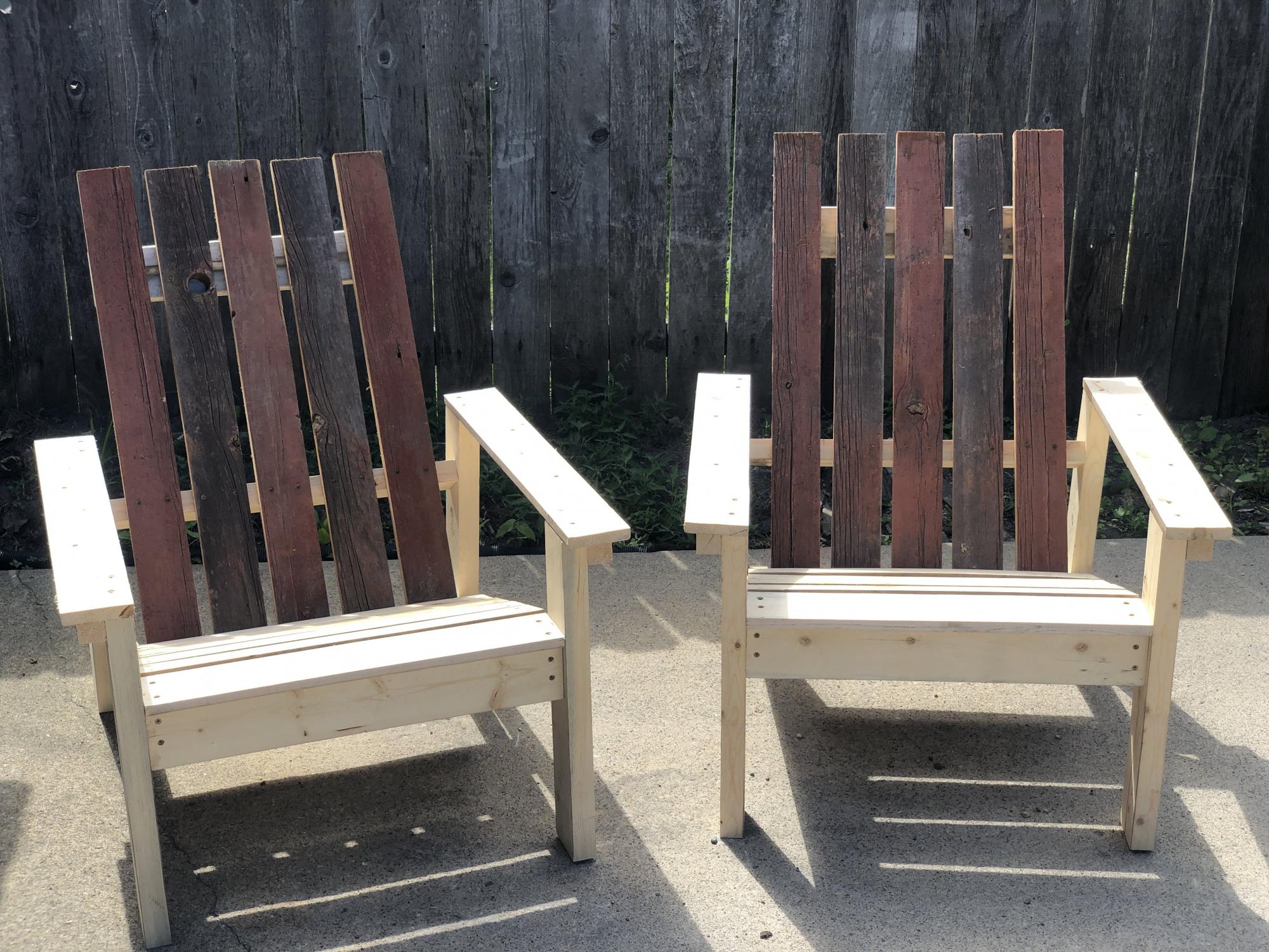 2x4 Adirondack Chairs Ana White