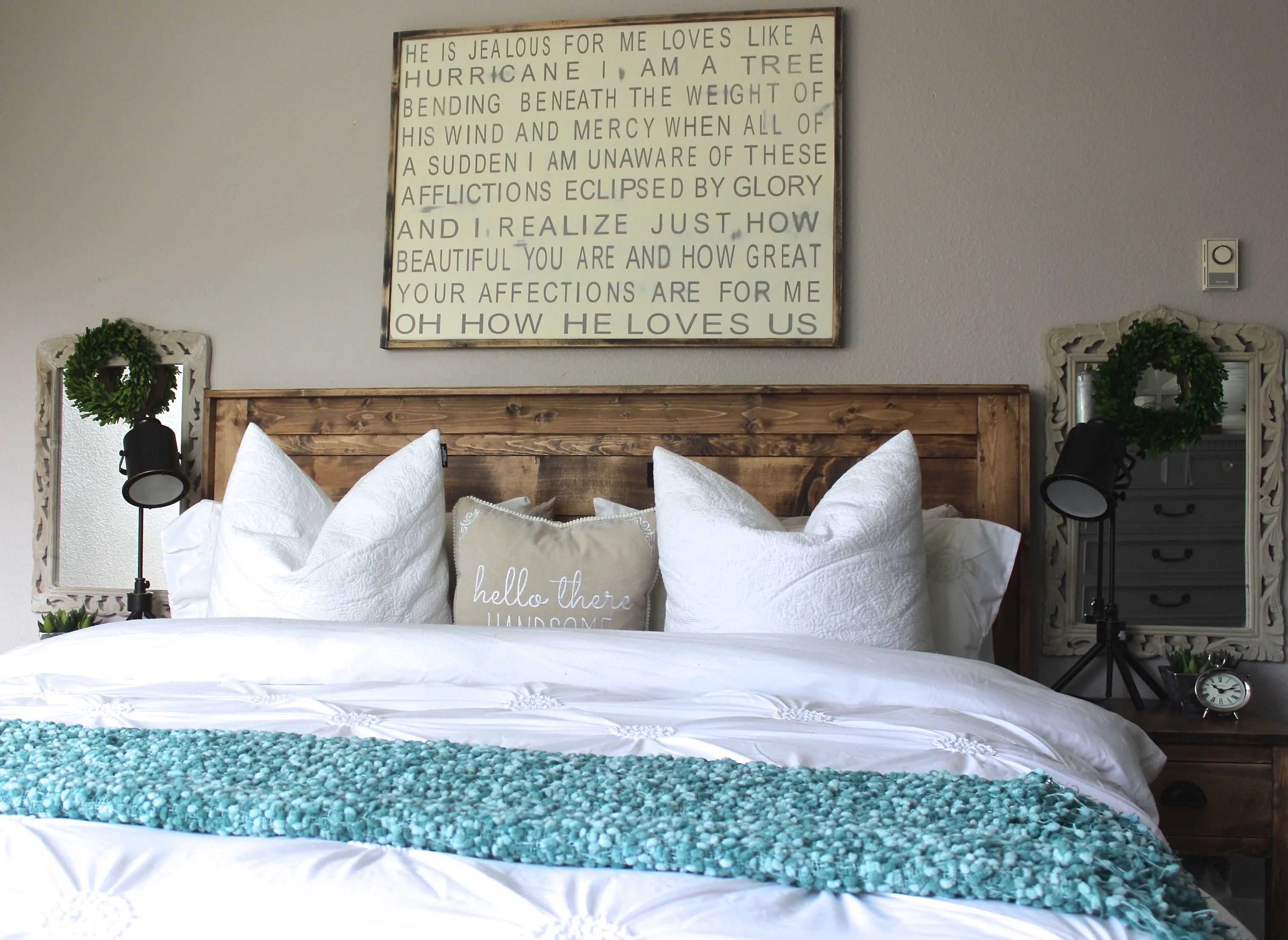 Ana White King Minimalistic Platform Bed DIY Projects