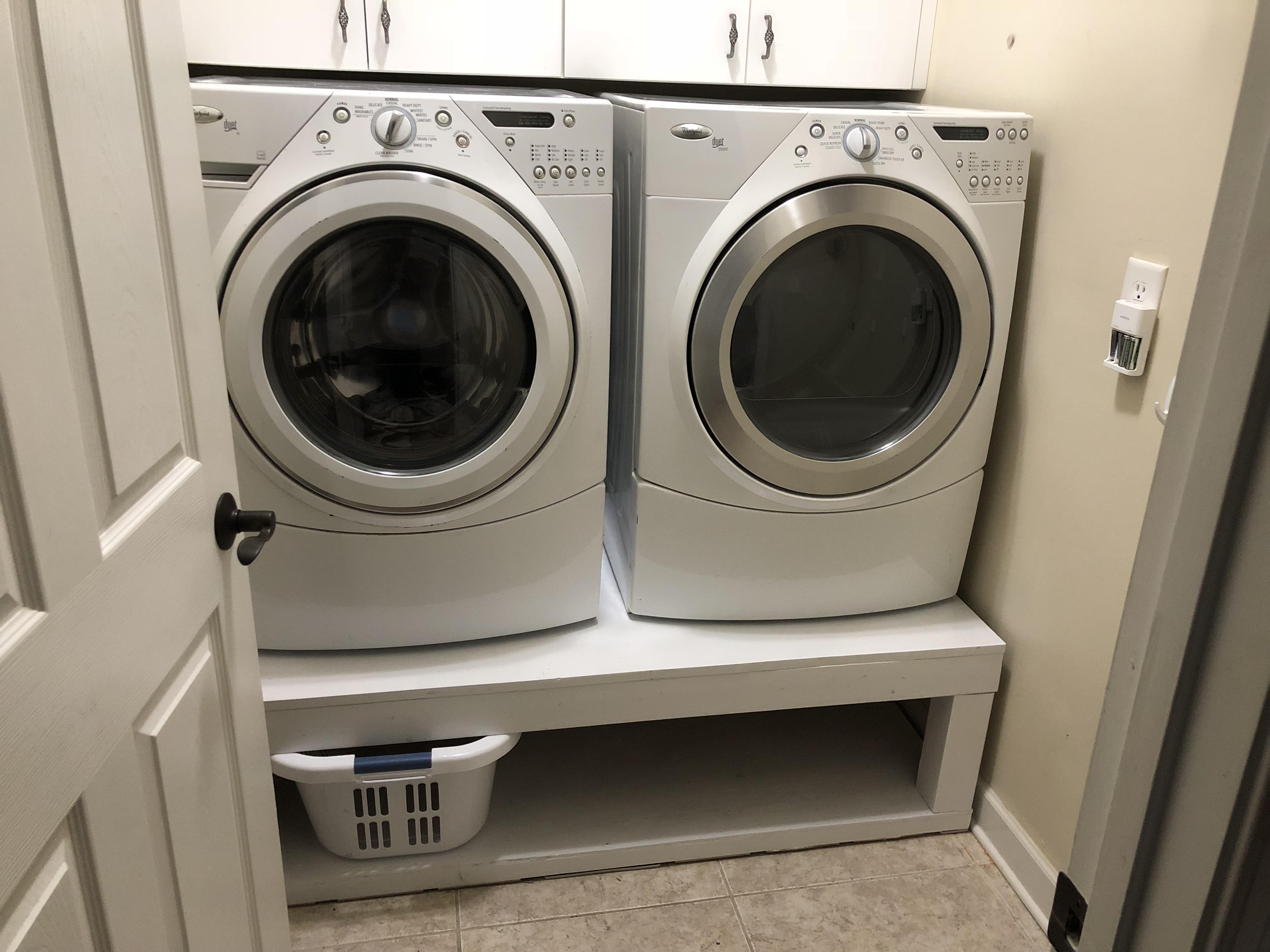 Washing Machine Pedestal Wood at Alice Divers blog