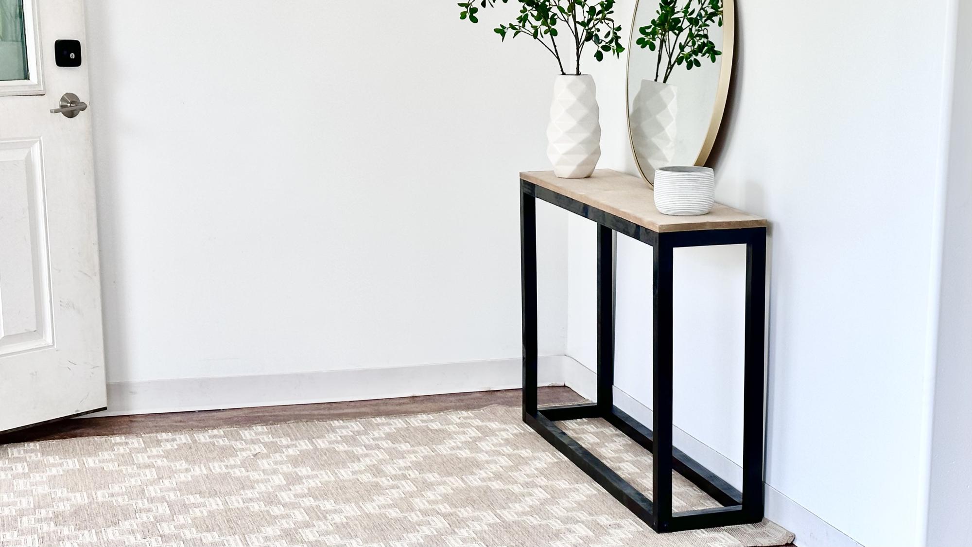 Box Frame Console Table Ana White