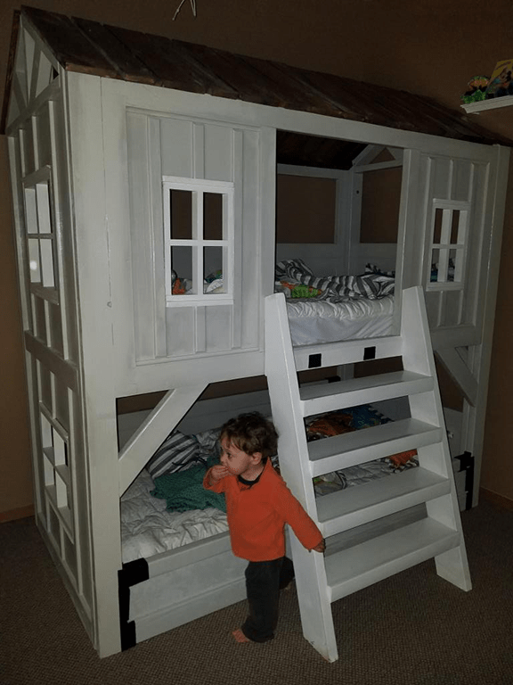 Cabin Bed Bunk Beds Ana White