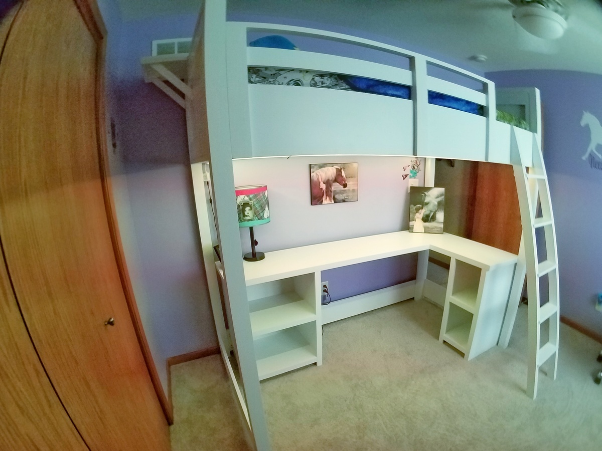 Loft bed Ana White