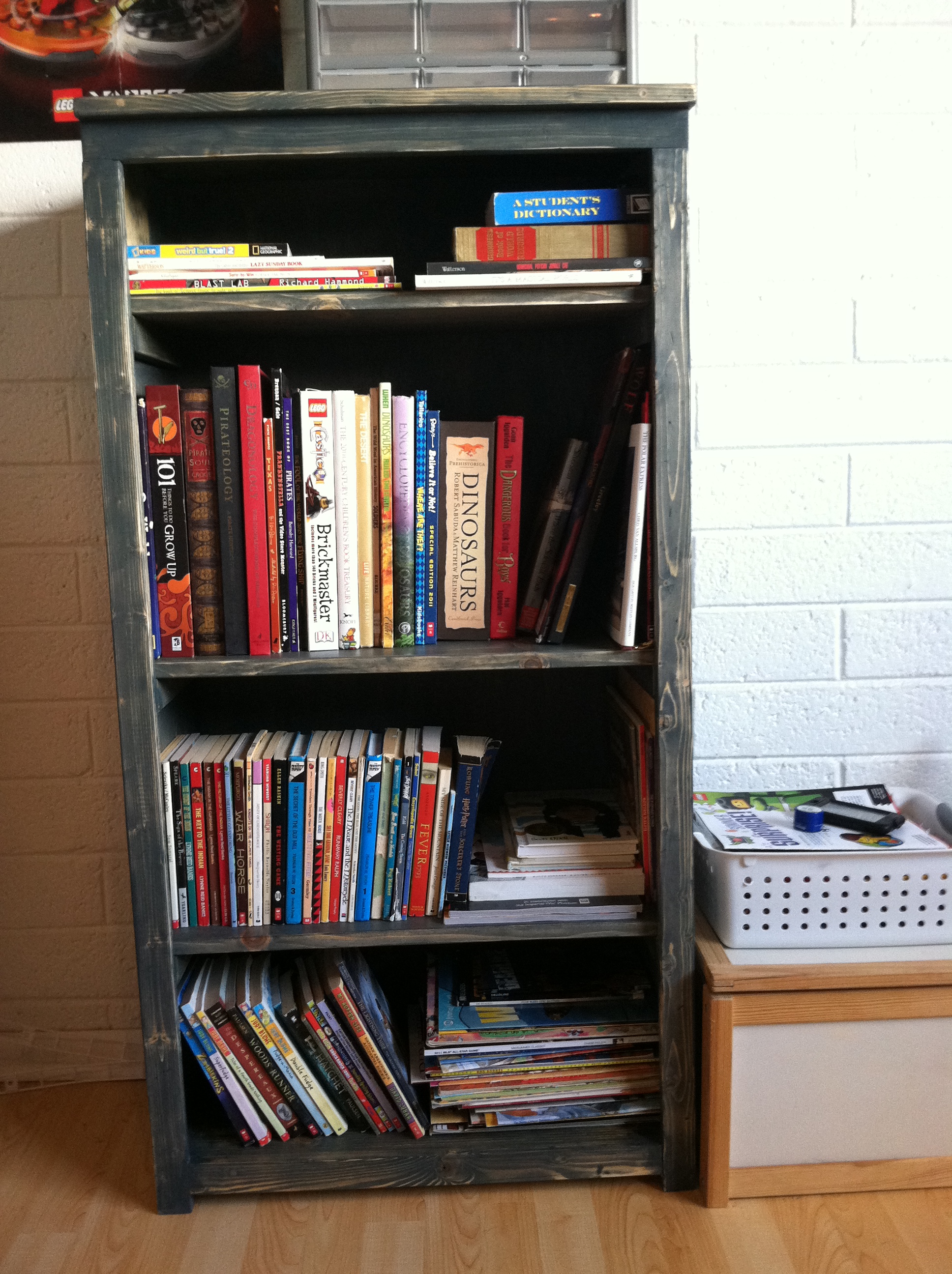 Ana White New Bookshelf, First Project! DIY Projects