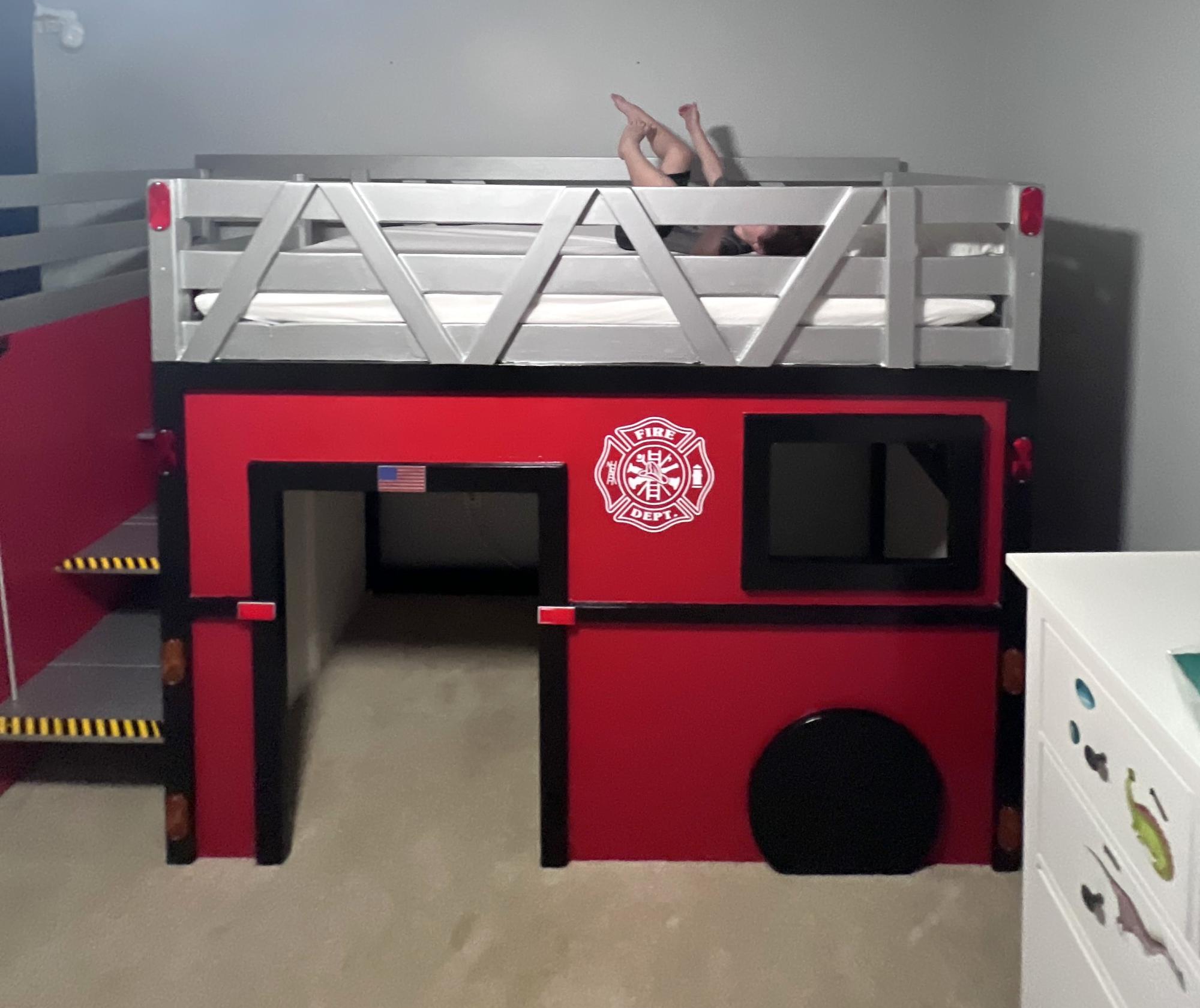 Fire Truck Loft Ana White