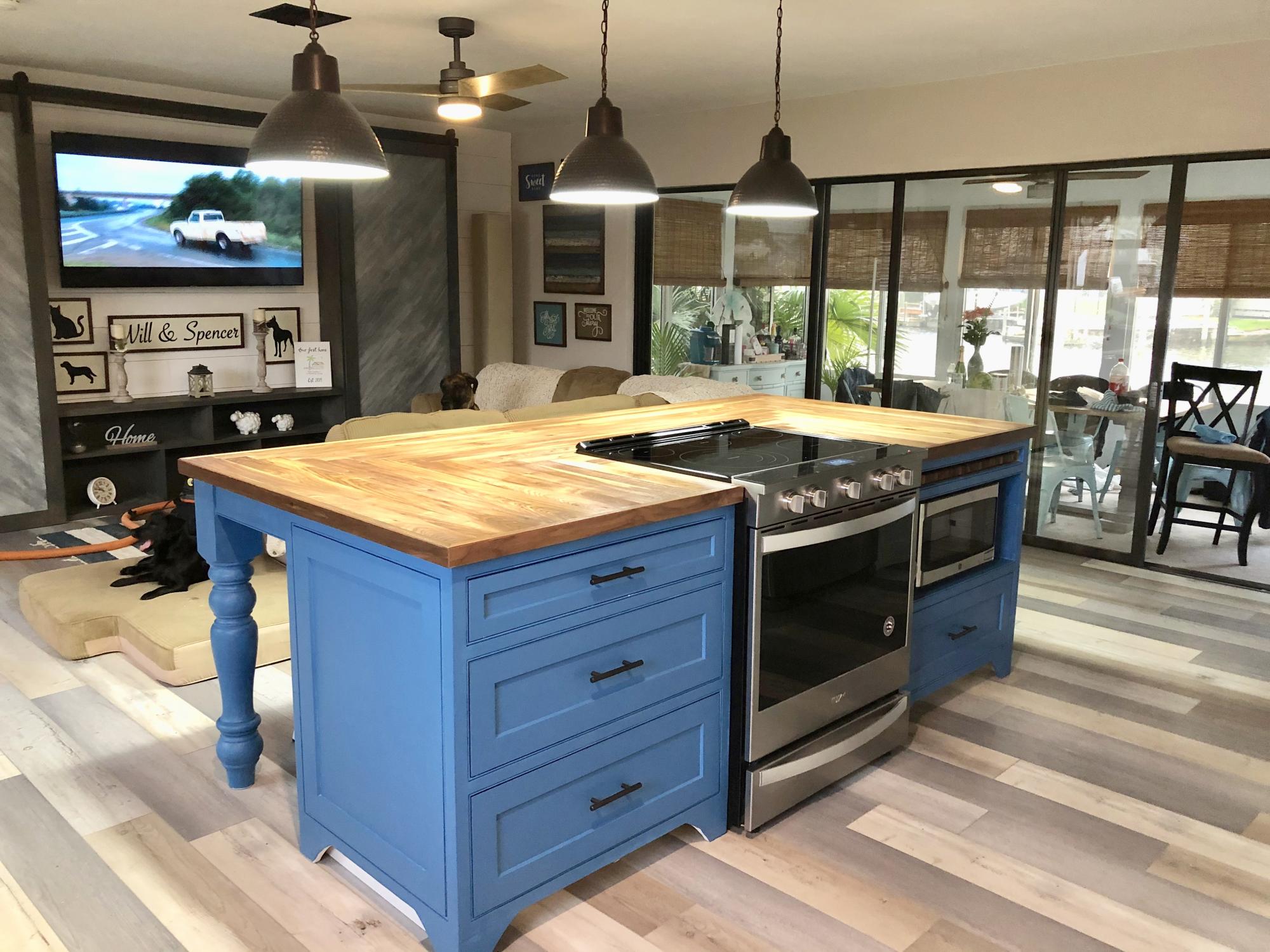 Kitchen island Ana White