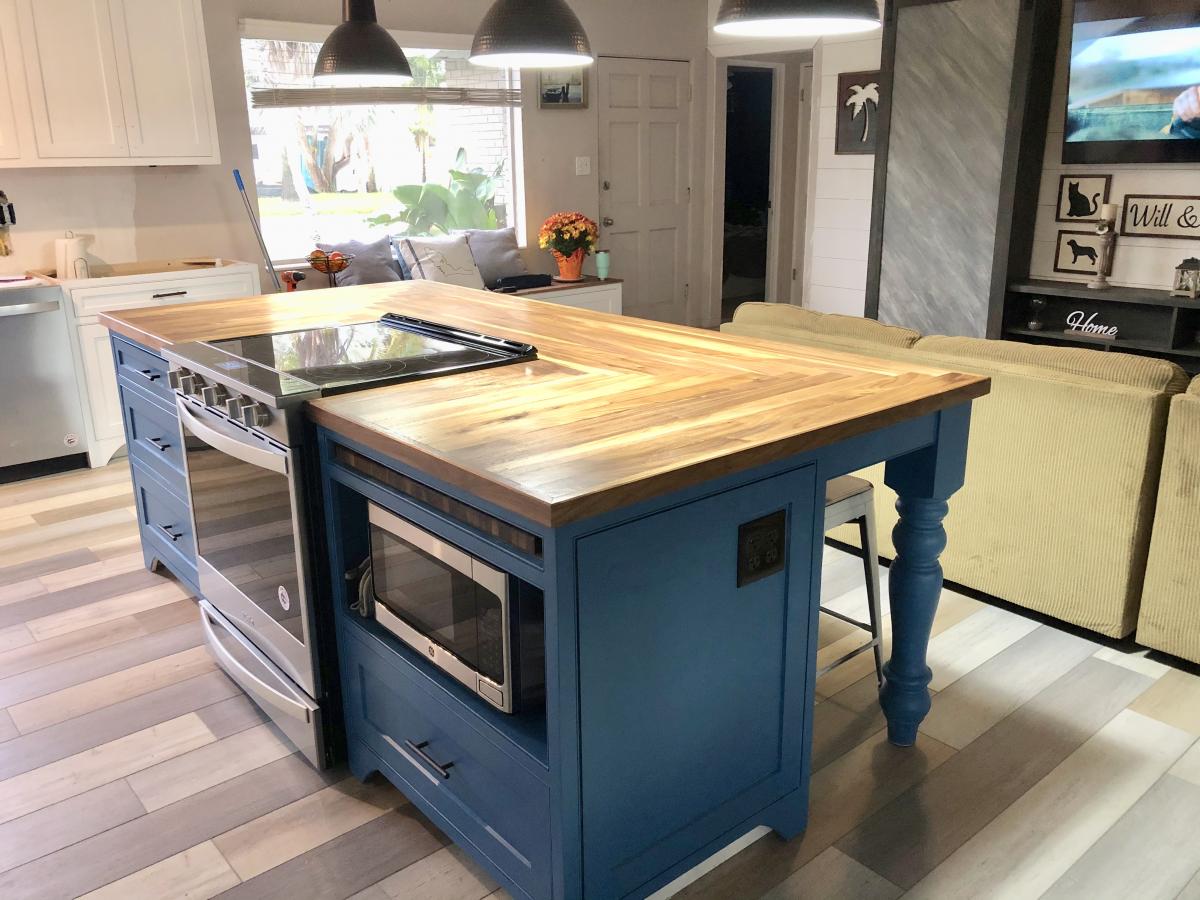 Kitchen island Ana White