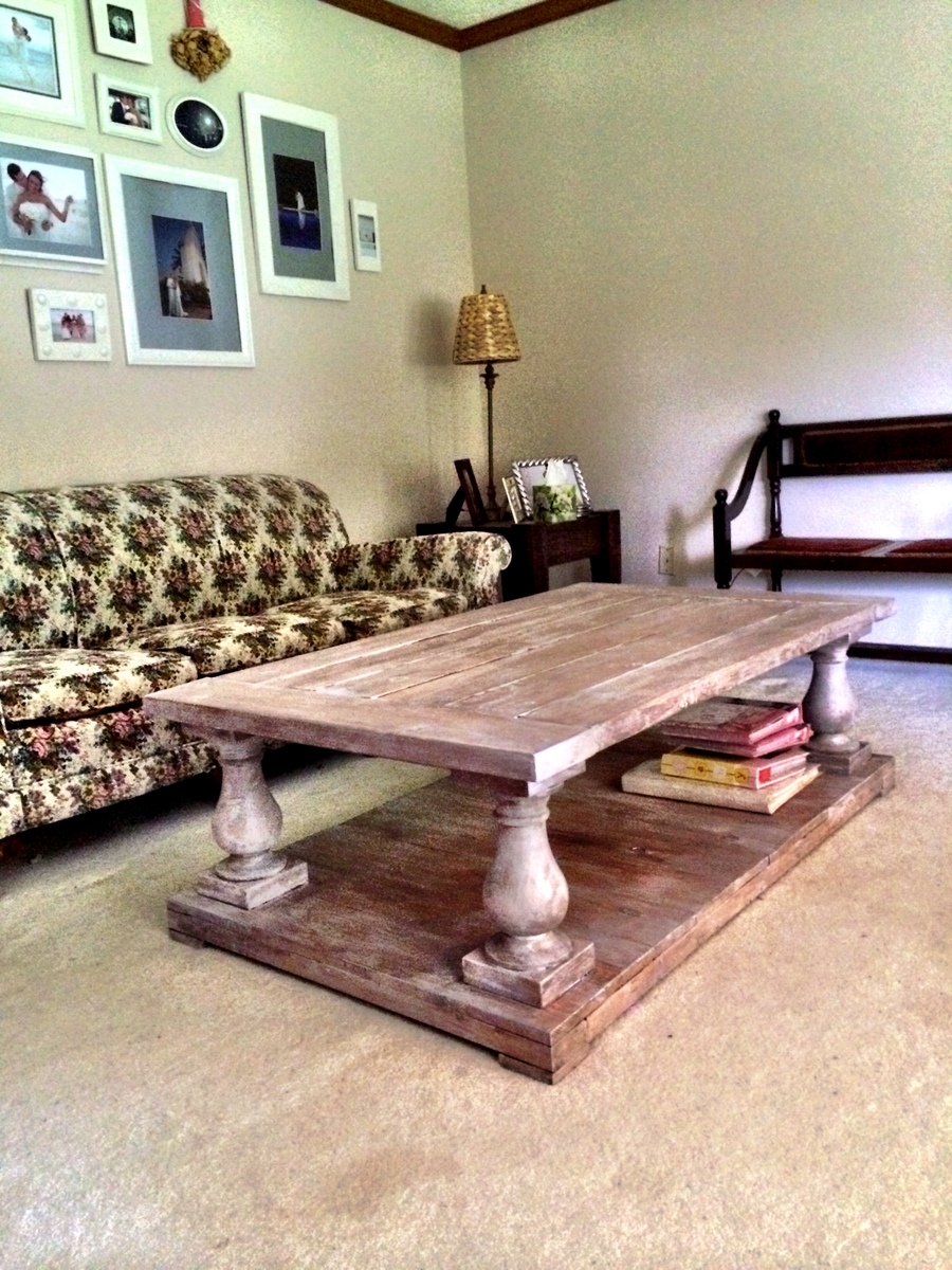 Balustrade Coffee Table Ana White