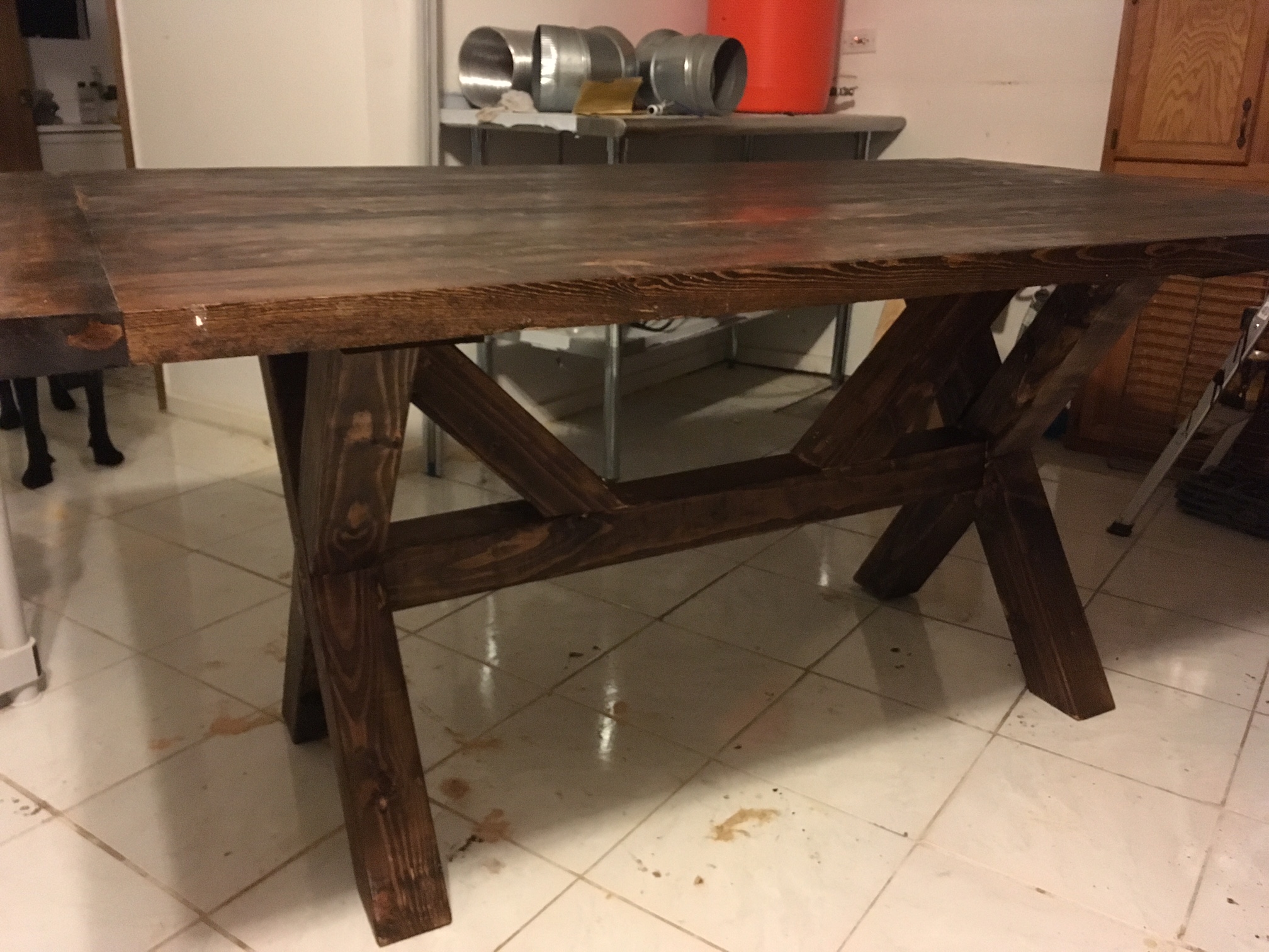 Ana White Pine Farmhouse Table DIY Projects