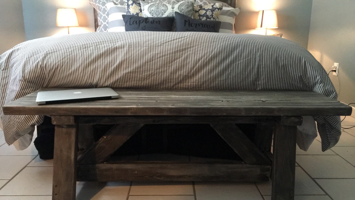 Ana White Reclaimed Wood Headboard, Queen sized DIY Projects