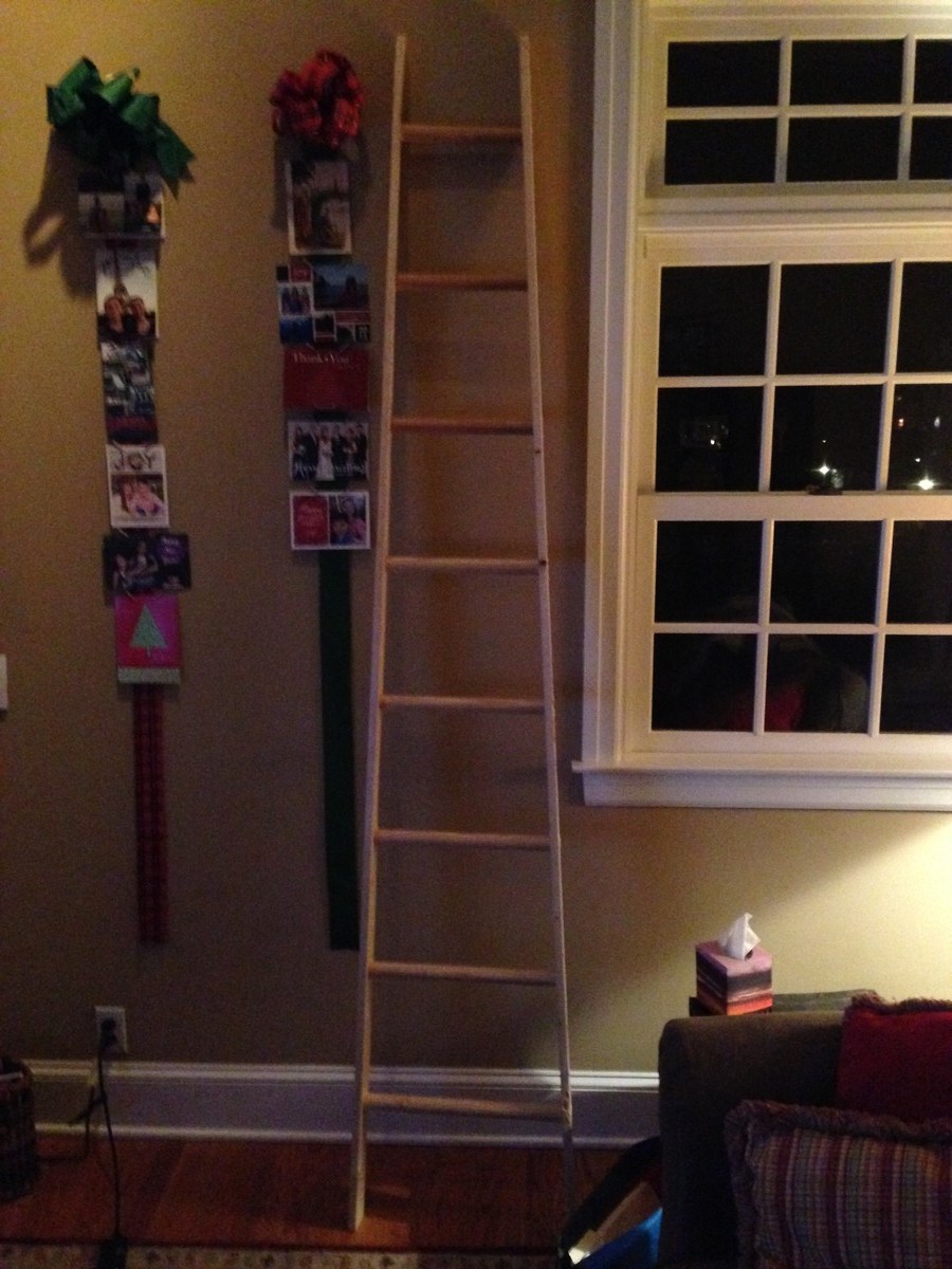 Leaning orchard ladder Ana White