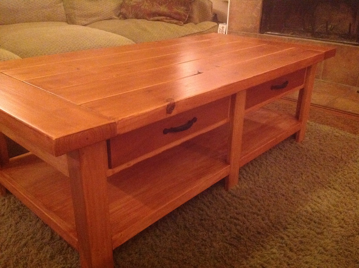 Coffee table Ana White