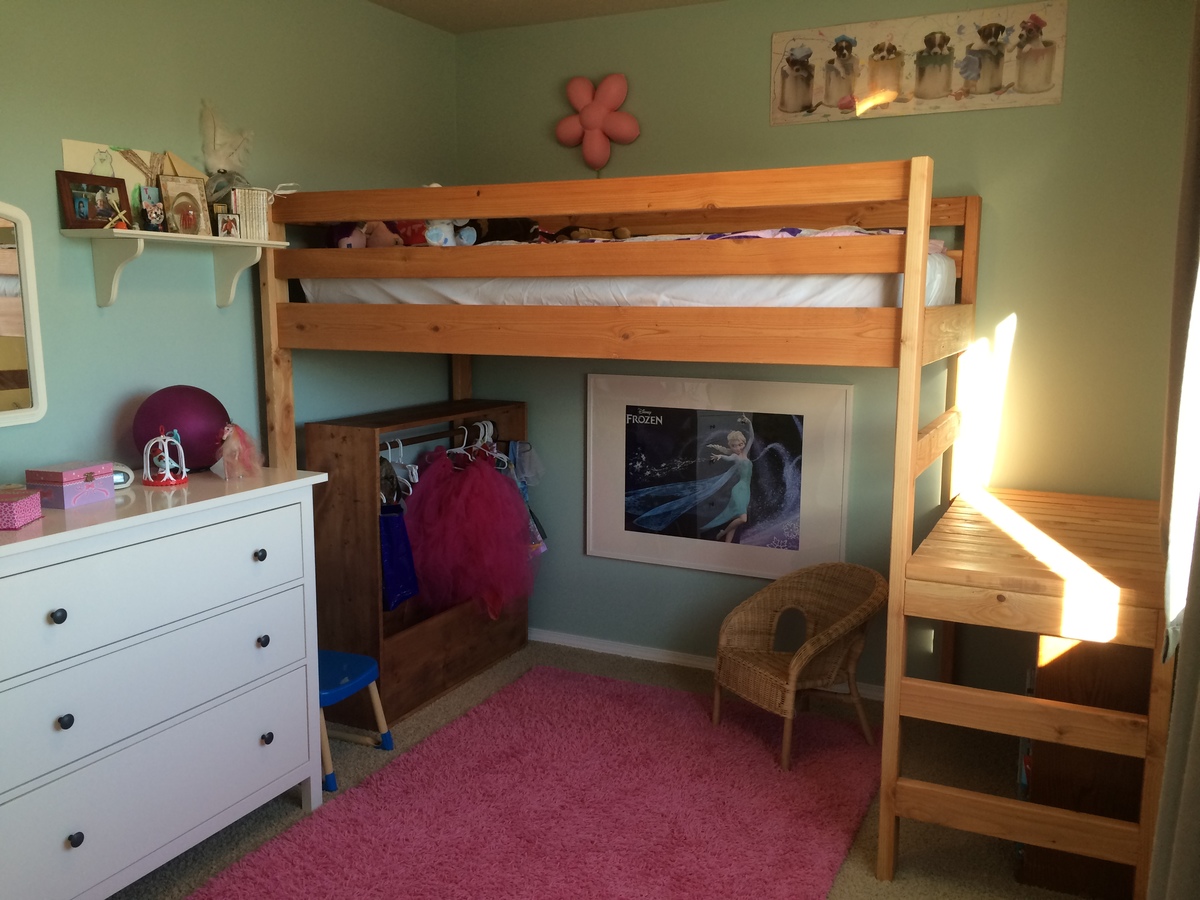 Loft bed Ana White