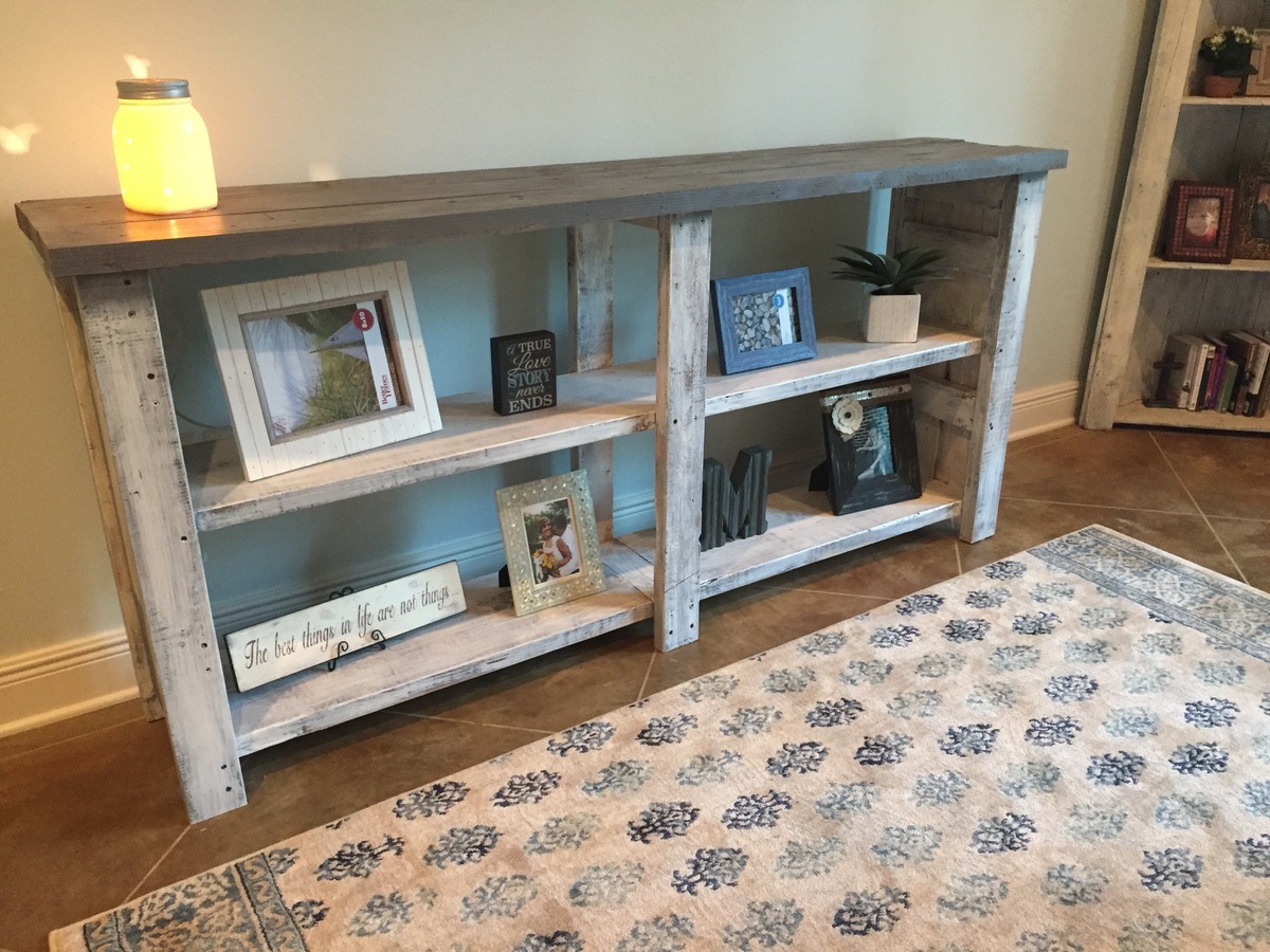 Rustic Console Table Ana White