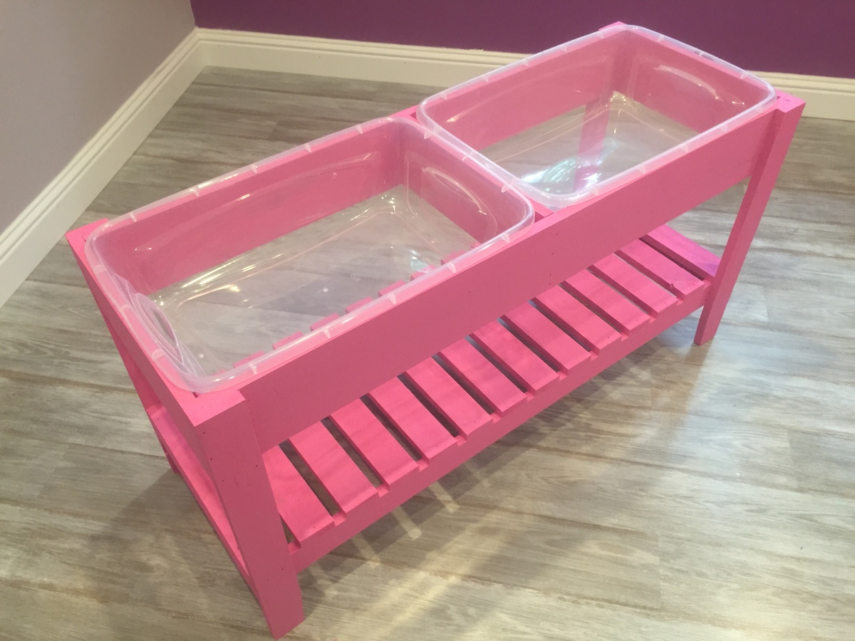 Pink Sand and Water Table Ana White
